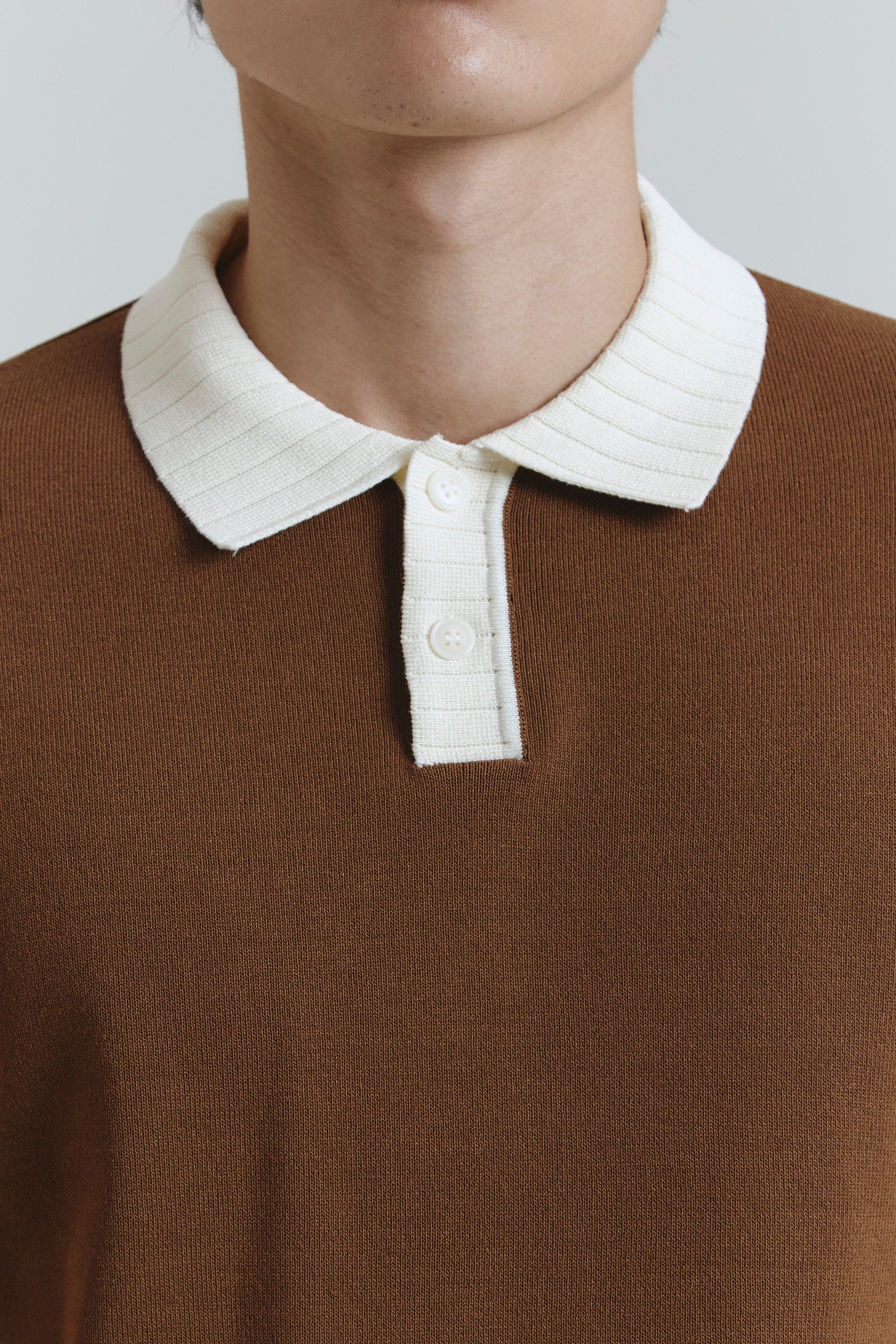 CLIFTON POLO SHIRT BROWN