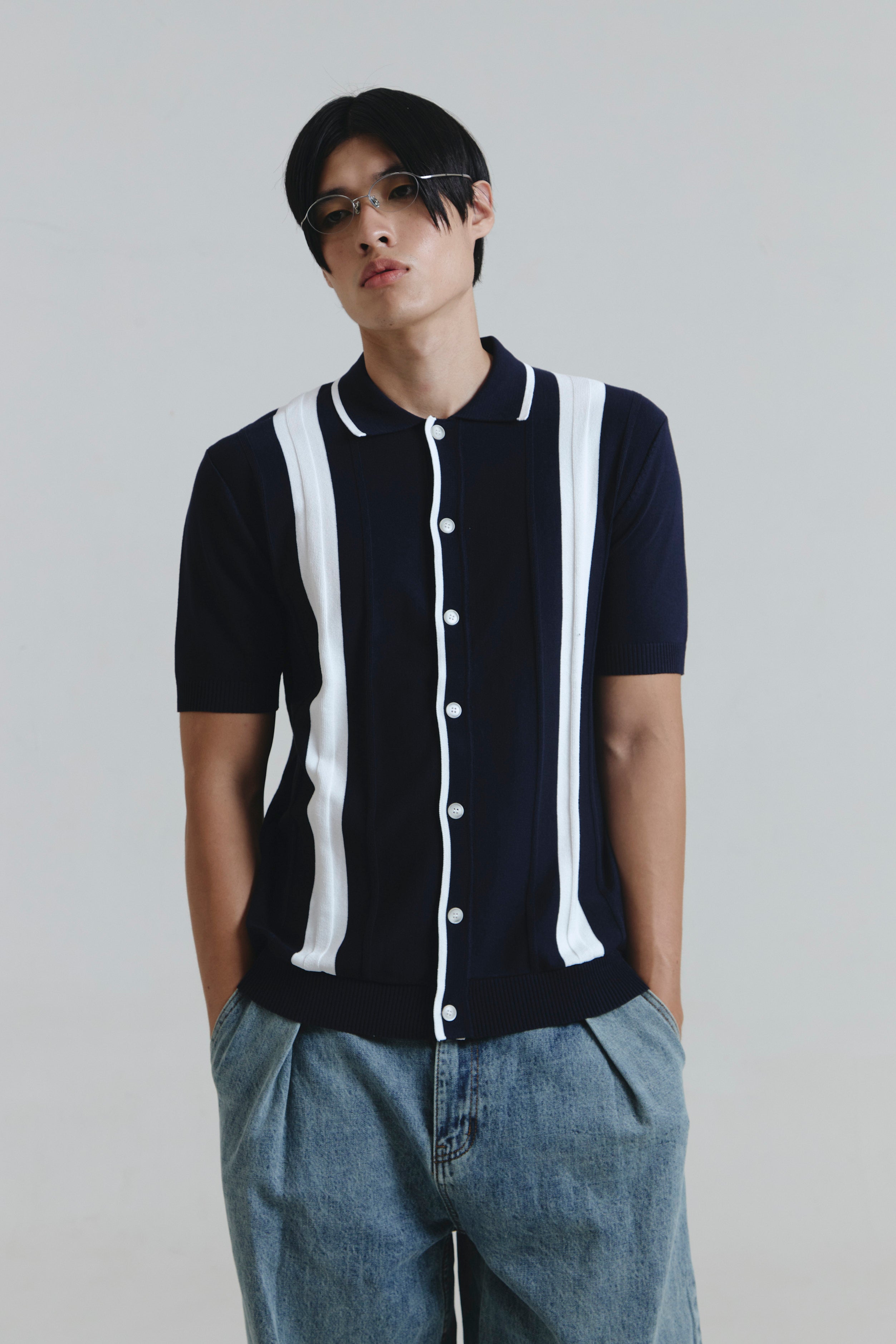 HELIX TOP NAVY