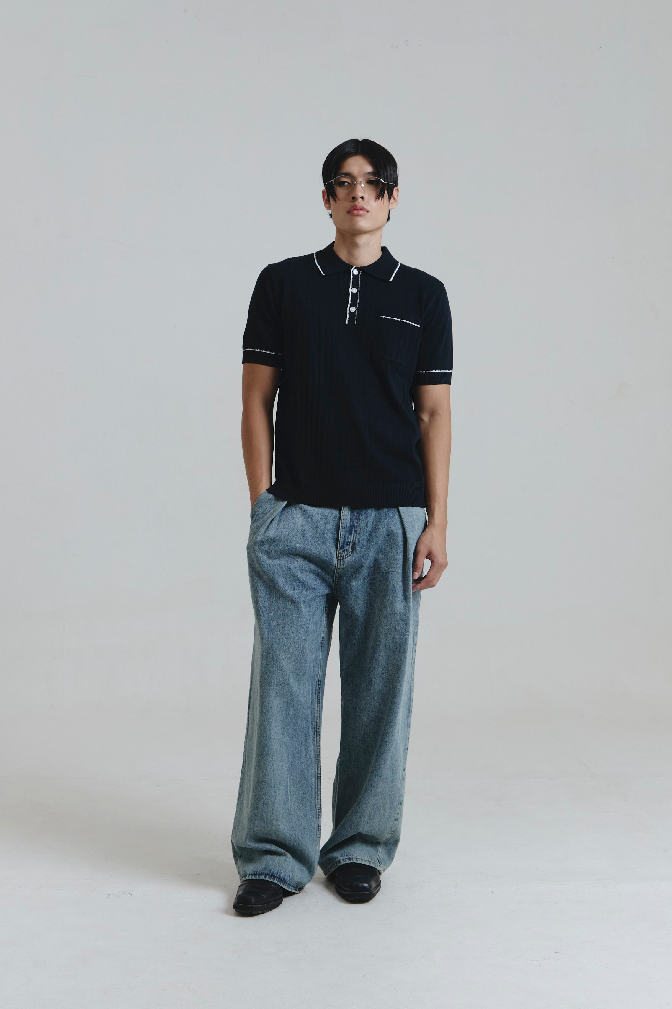 BAYONNE POLO SHIRT NAVY
