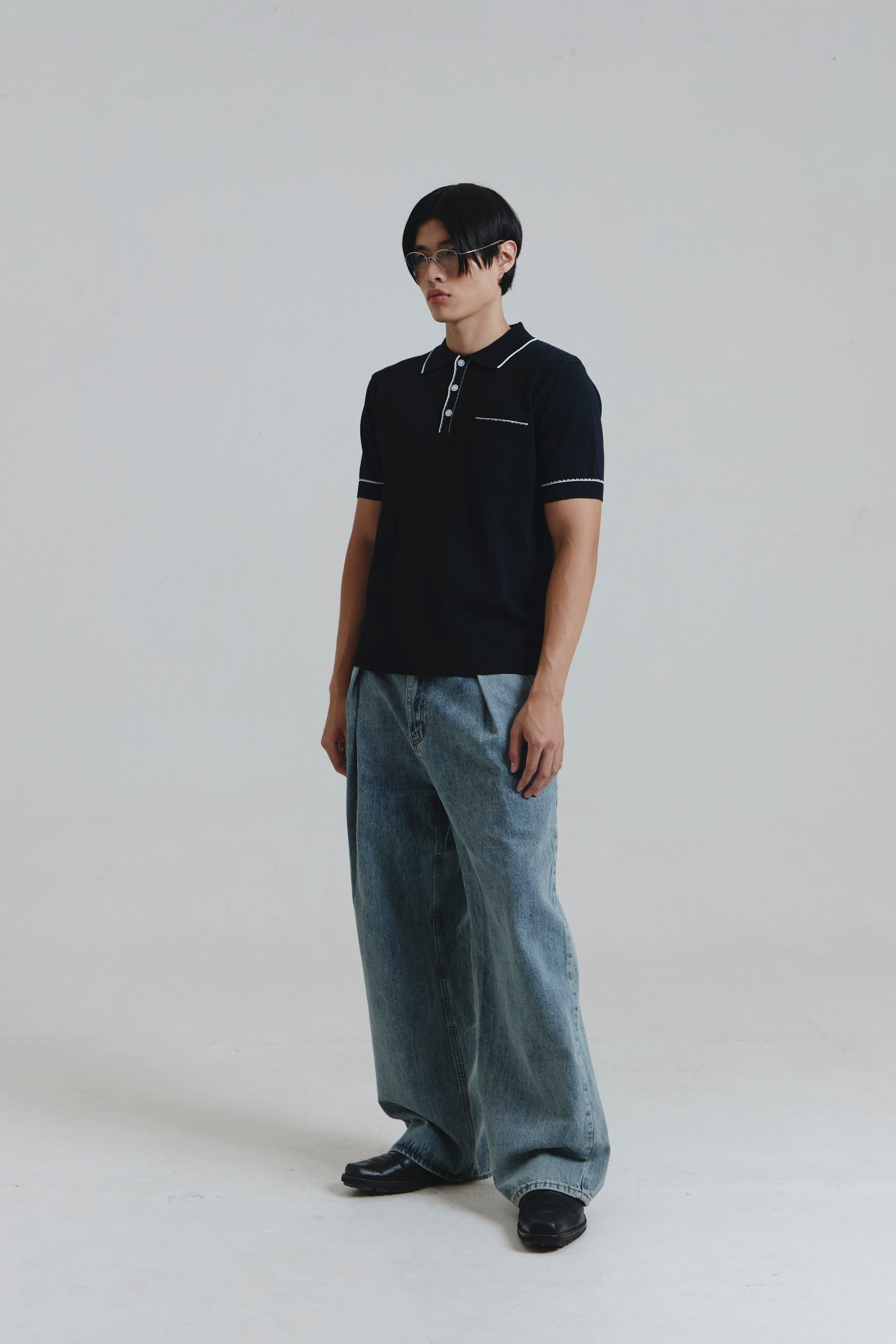 BAYONNE POLO SHIRT NAVY