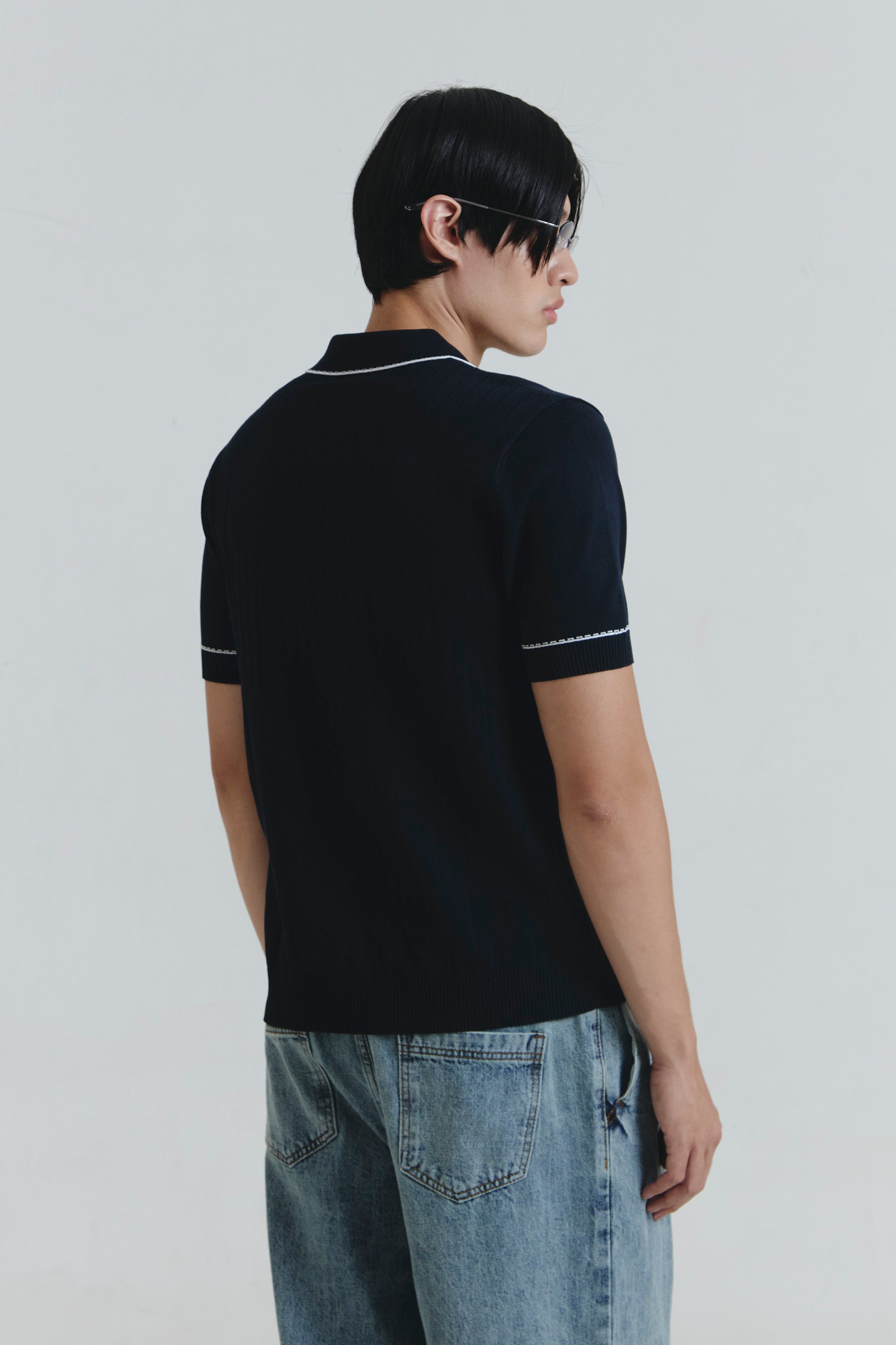 BAYONNE POLO SHIRT NAVY