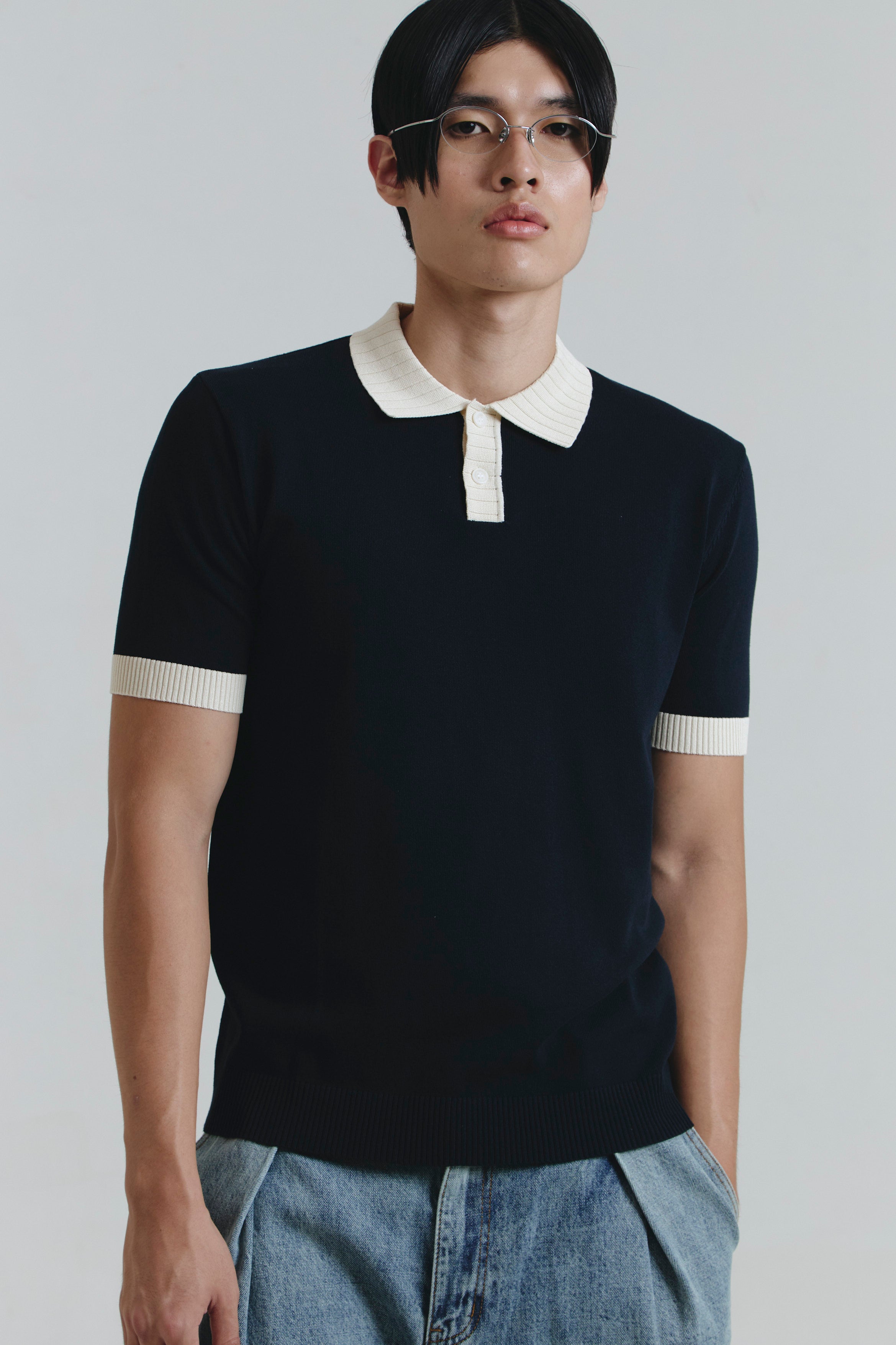 CLIFTON POLO SHIRT NAVY