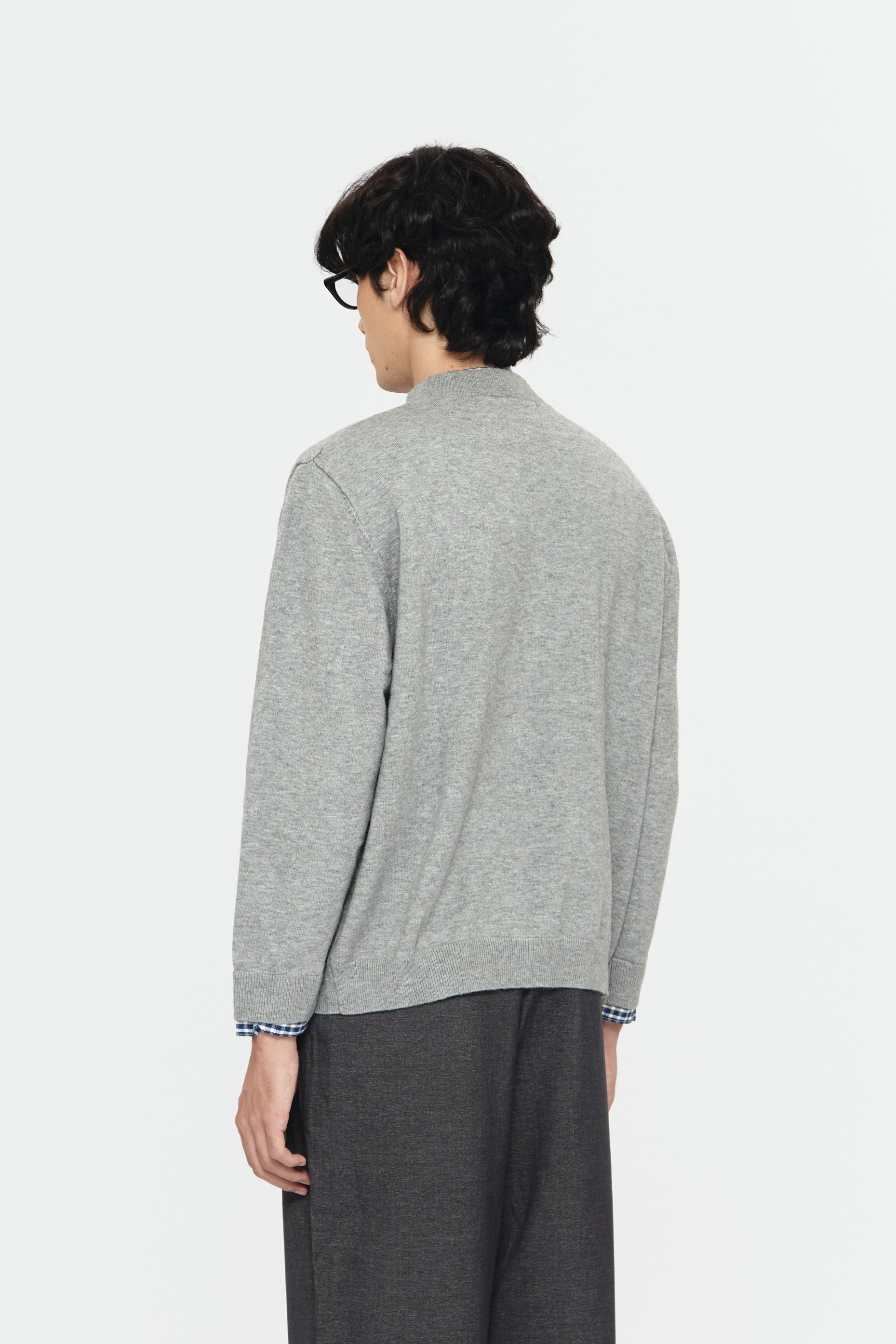 HOCKENHEIM CARDIGAN GREY