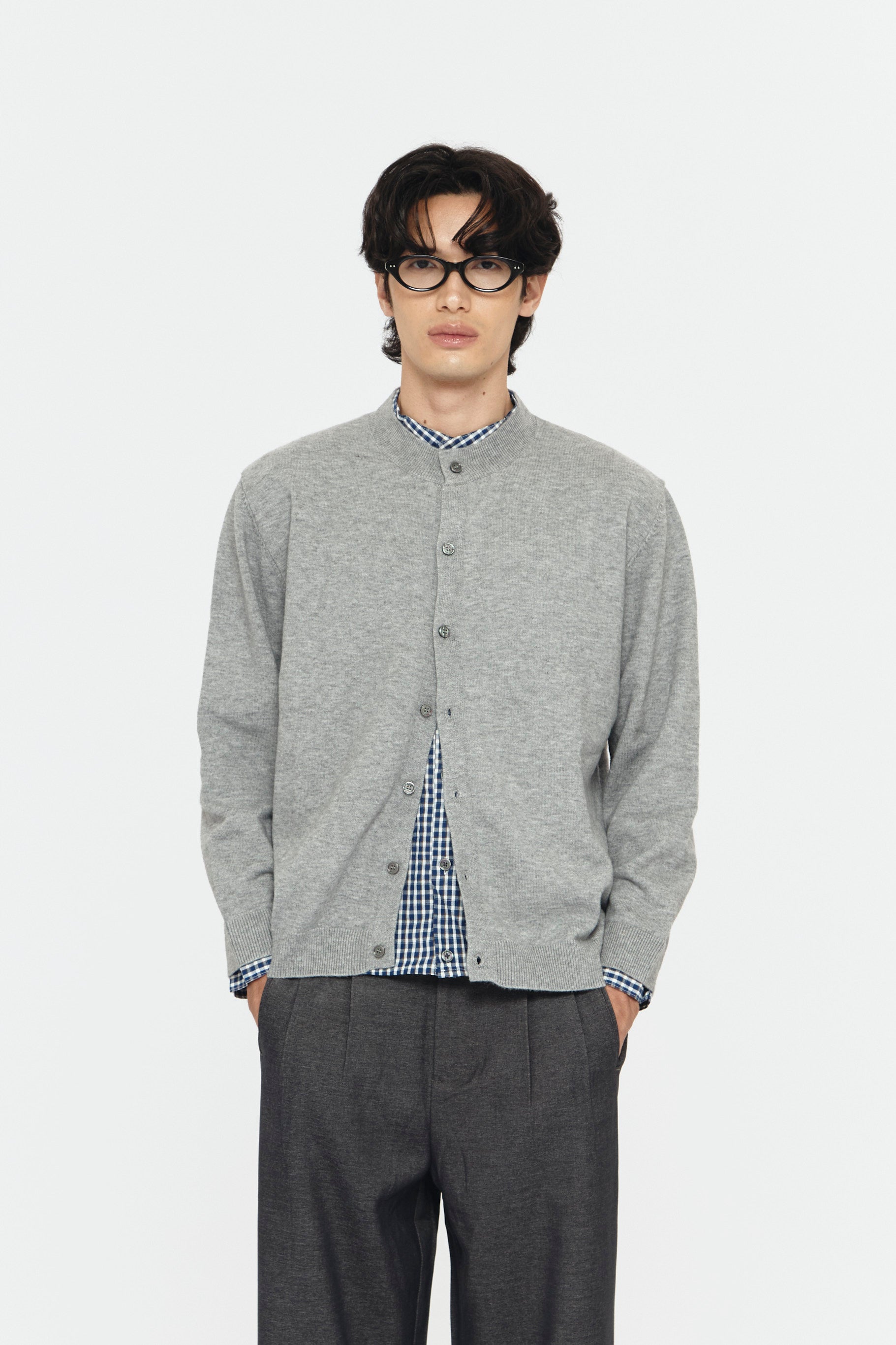 HOCKENHEIM CARDIGAN GREY
