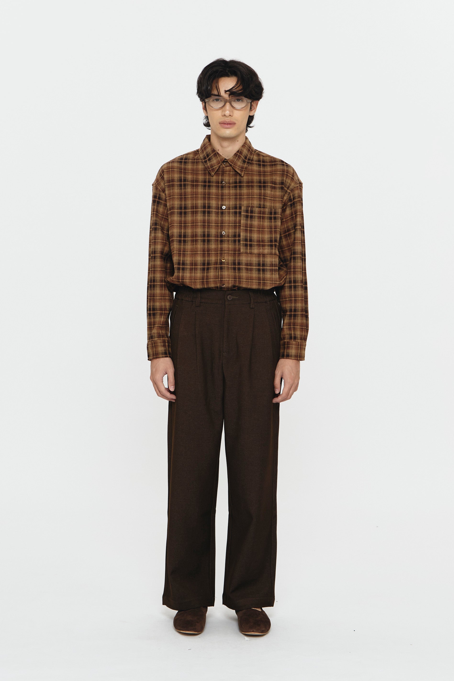 ESTORIL PANTS BROWN