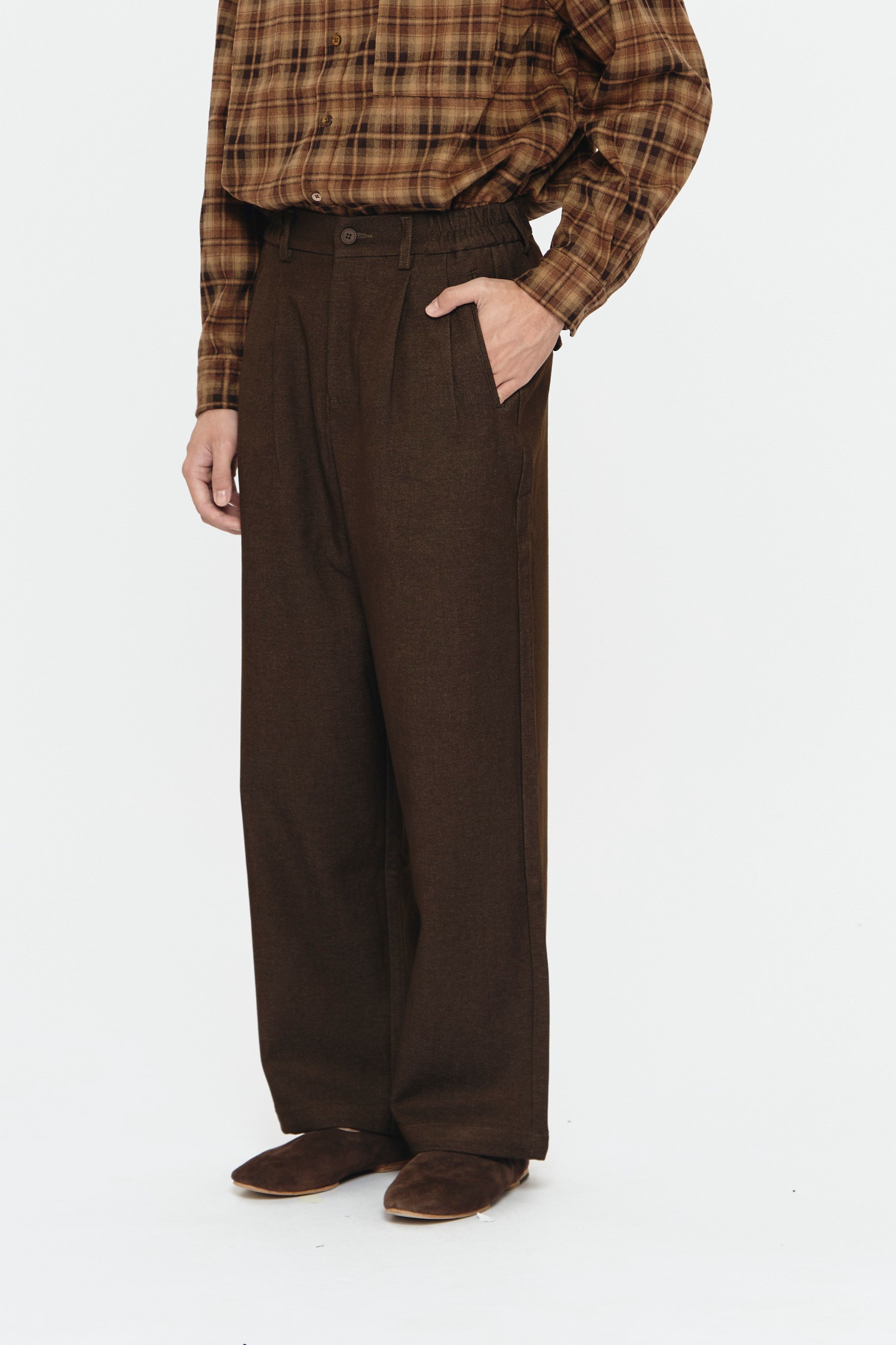 ESTORIL PANTS BROWN