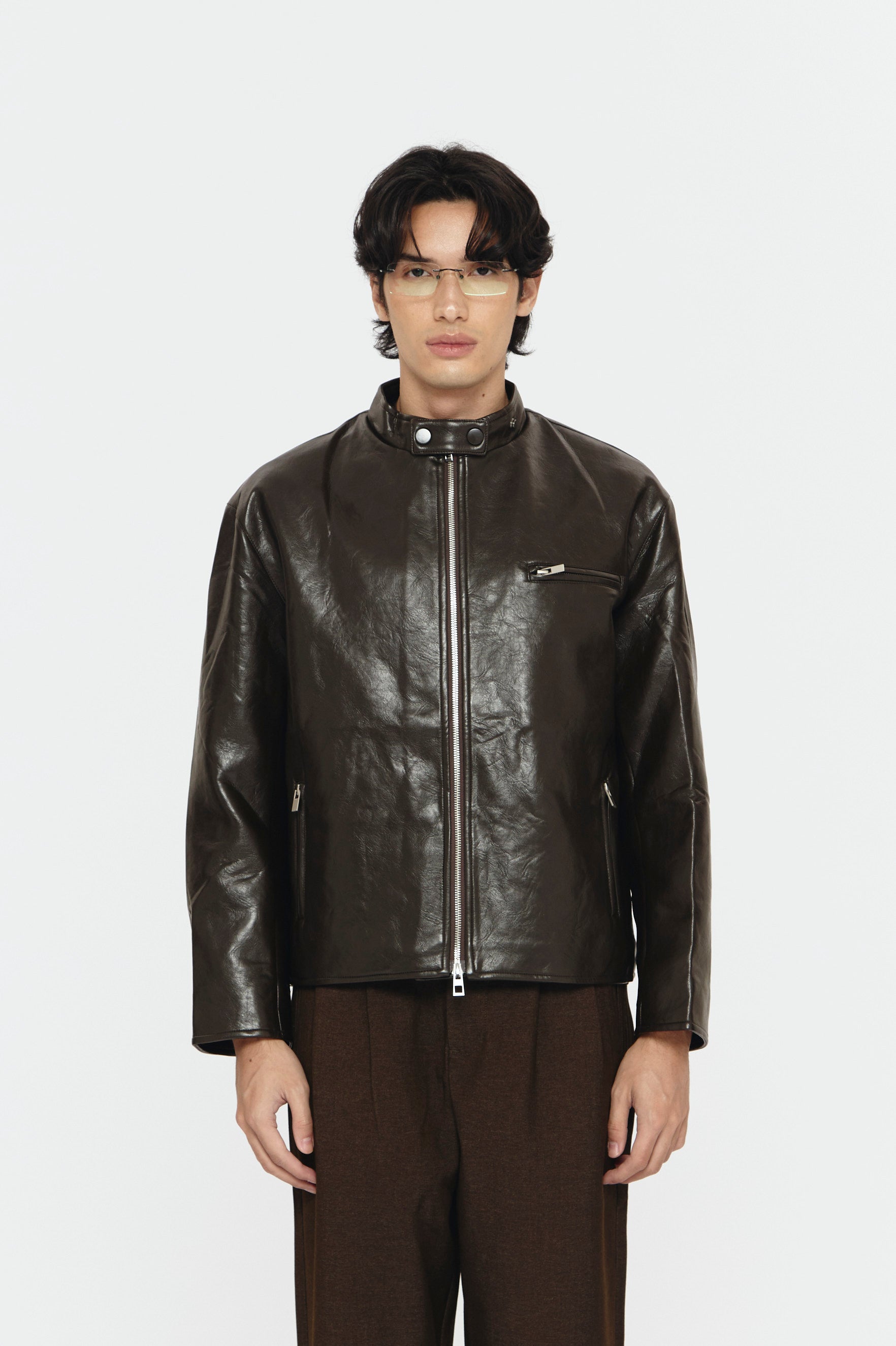 SUZUKA JACKET DARK BROWN