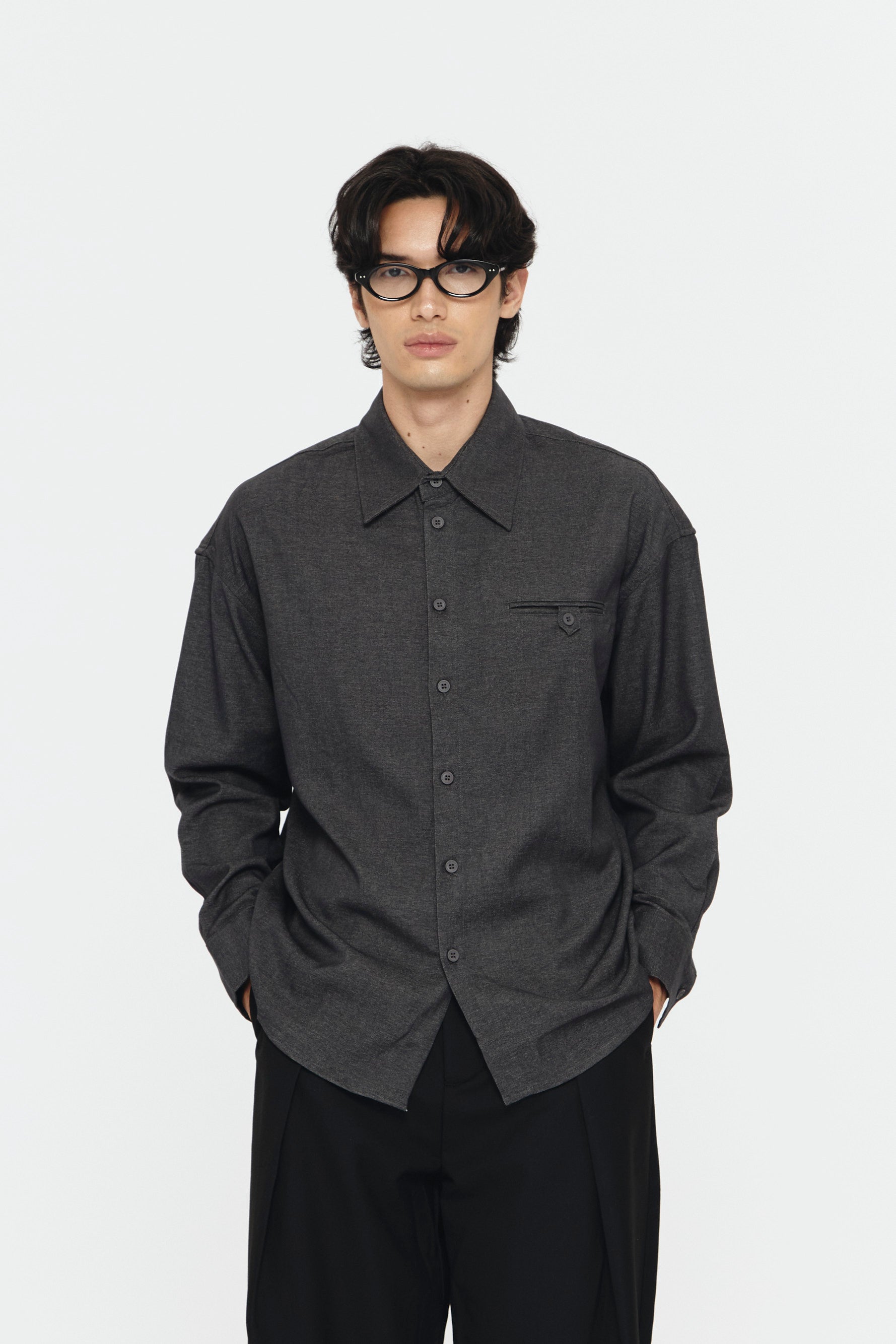 ESTORIL SHIRT DARK GREY