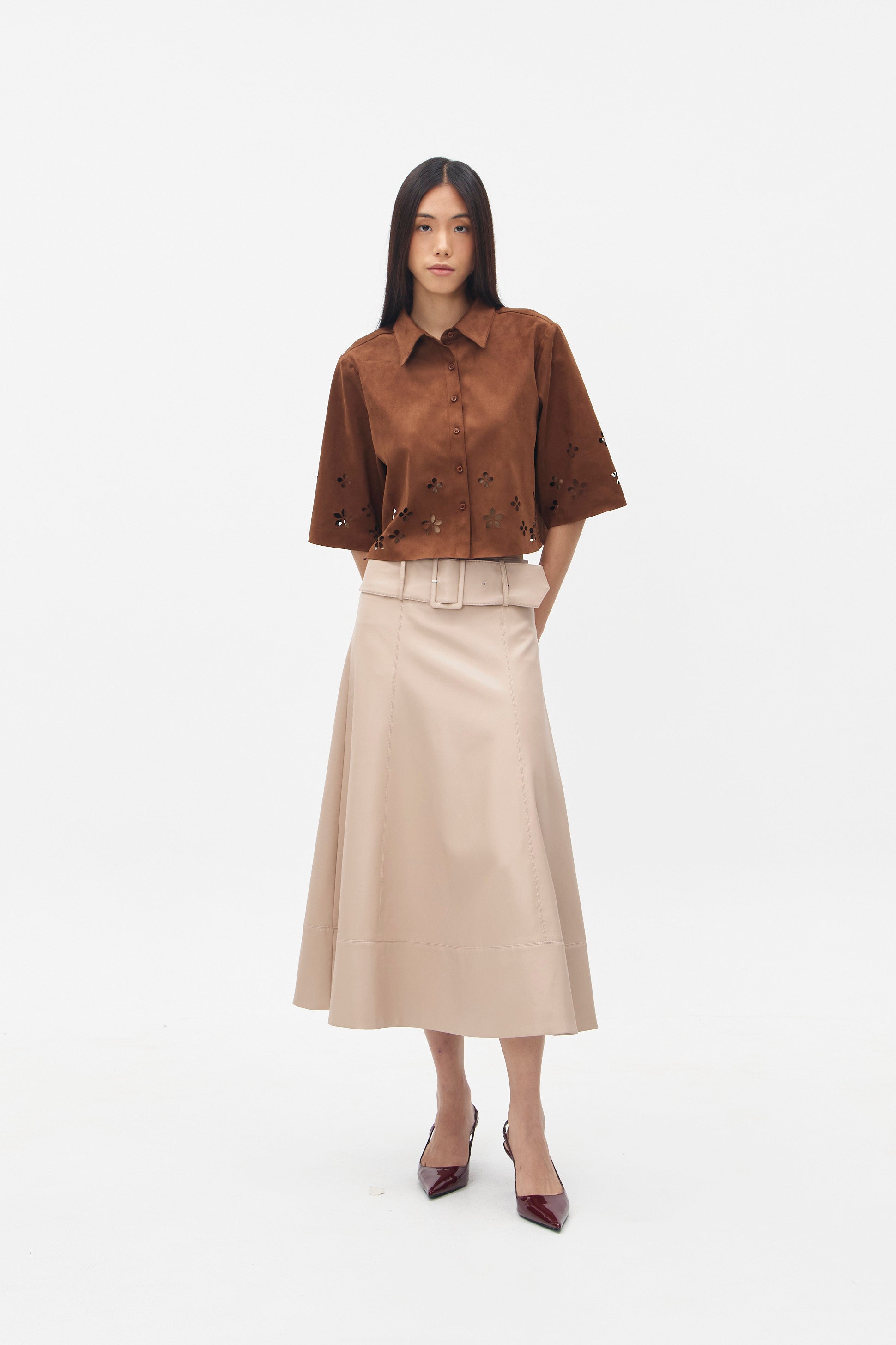 HORATIO SKIRT BEIGE