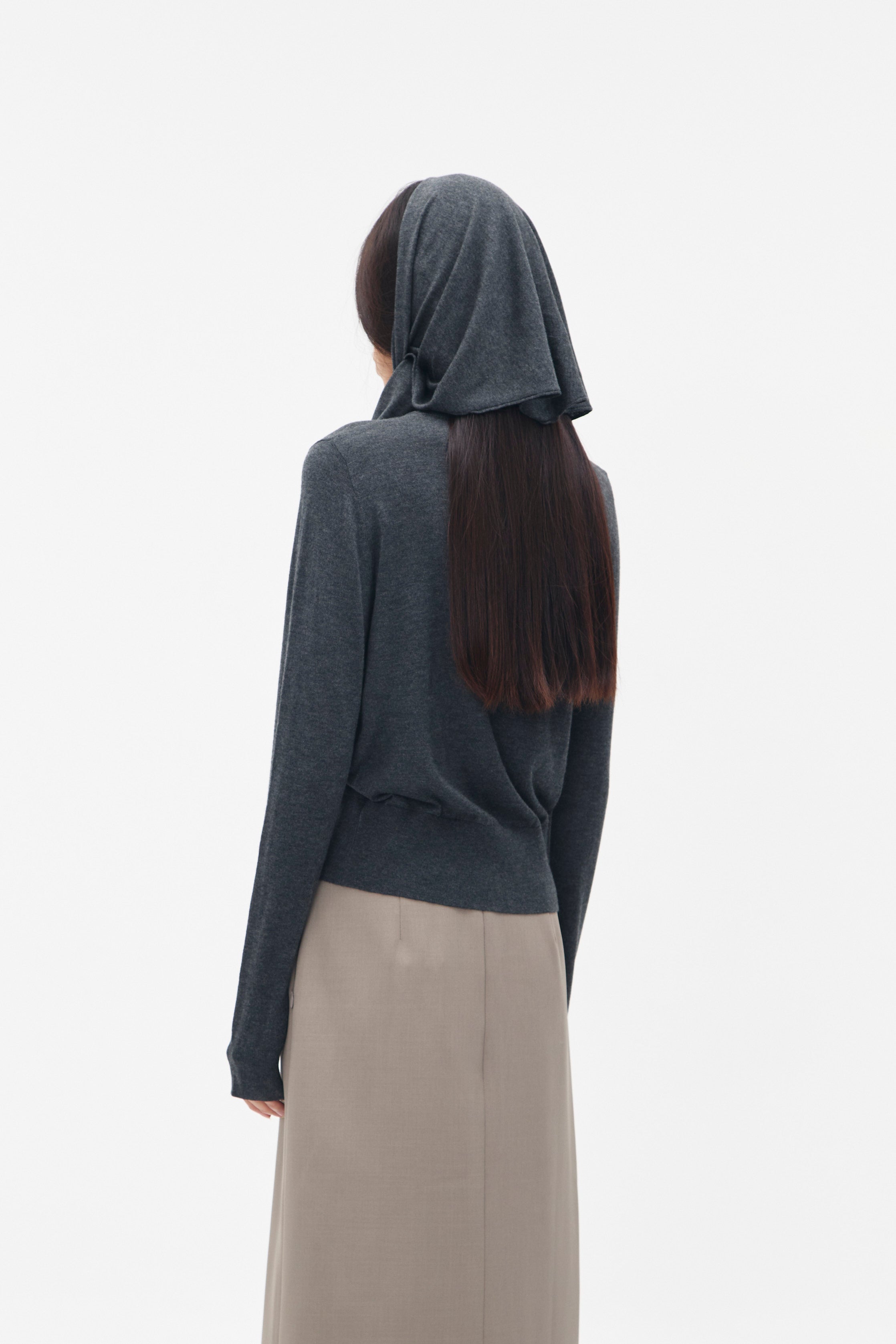 LANCELOT CARDIGAN GREY