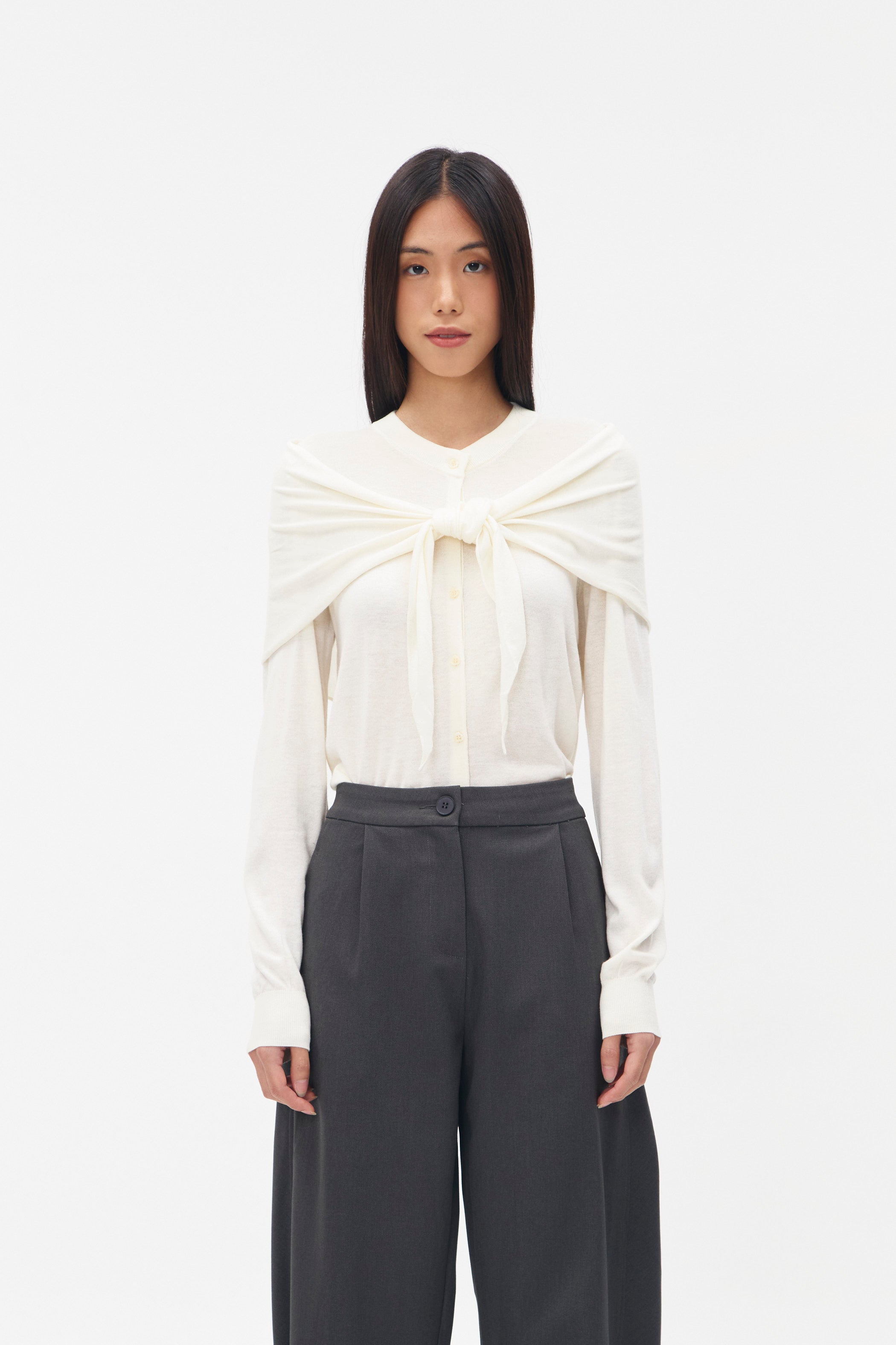 LANCELOT CARDIGAN WHITE