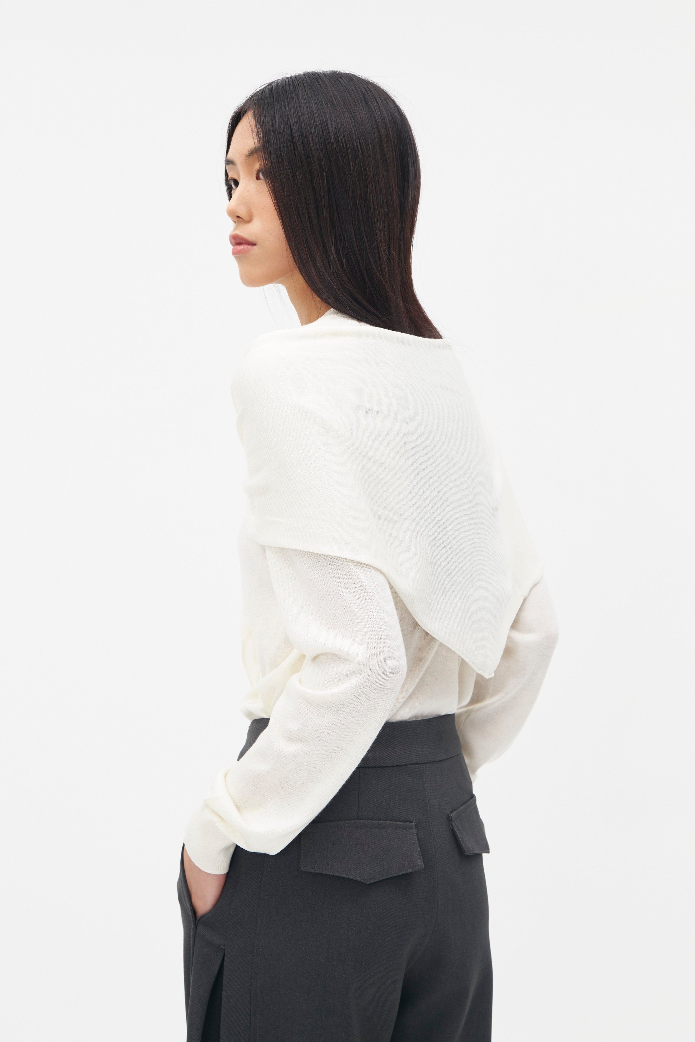 LANCELOT CARDIGAN WHITE