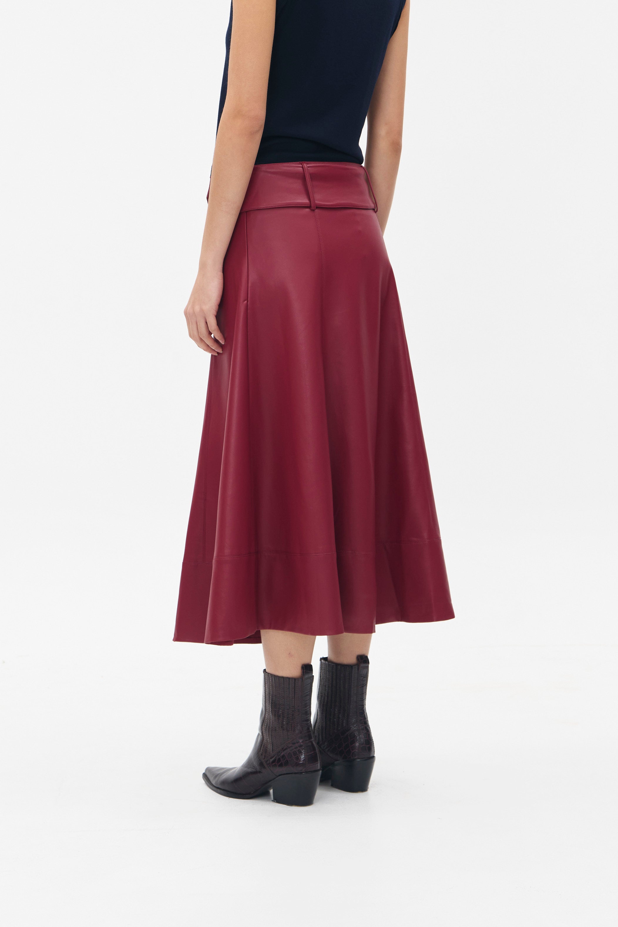 HORATIO SKIRT MAROON