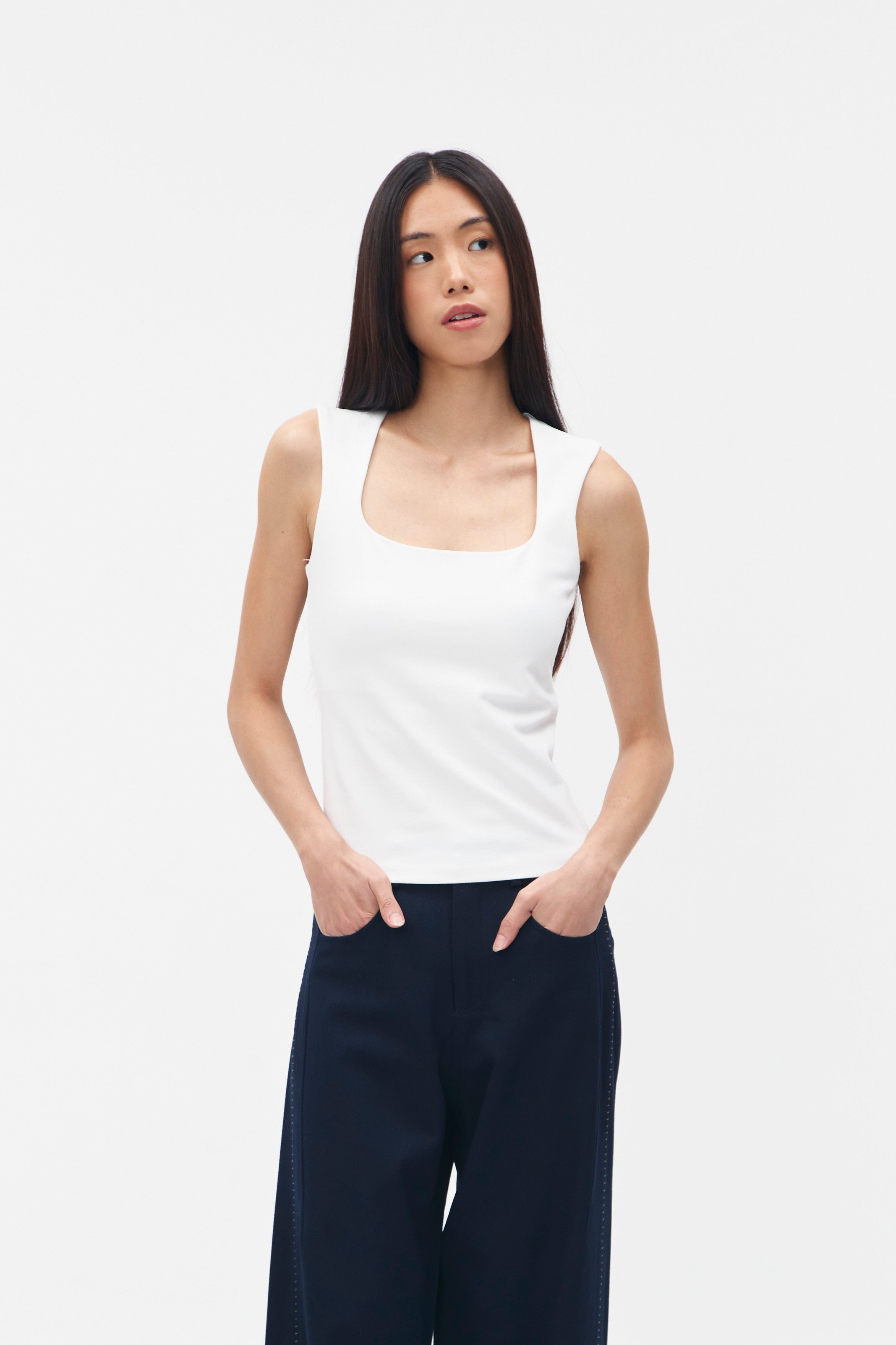 YSABEL TANKTOP WHITE