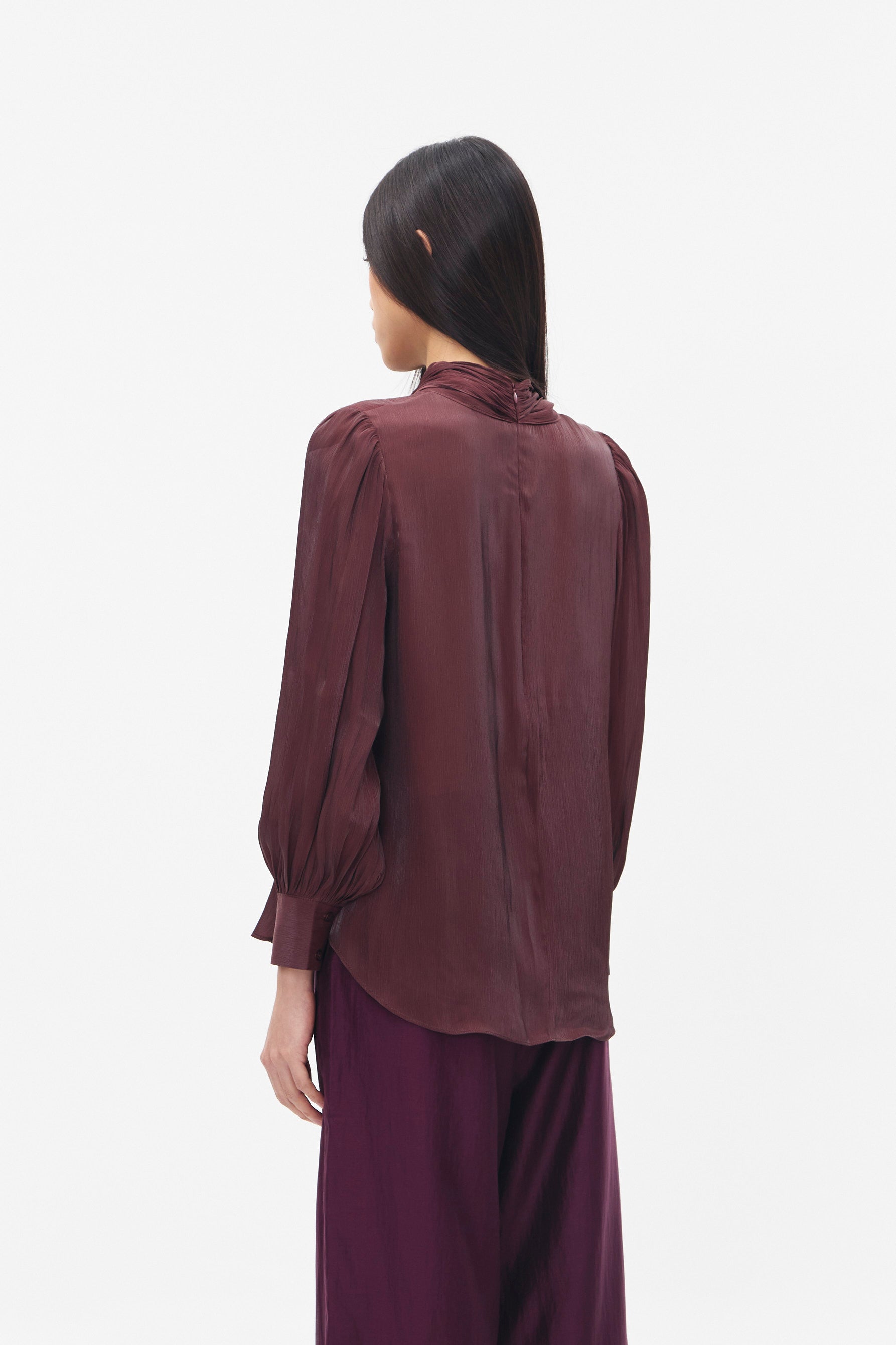 CLEMENTINE TOP MAROON