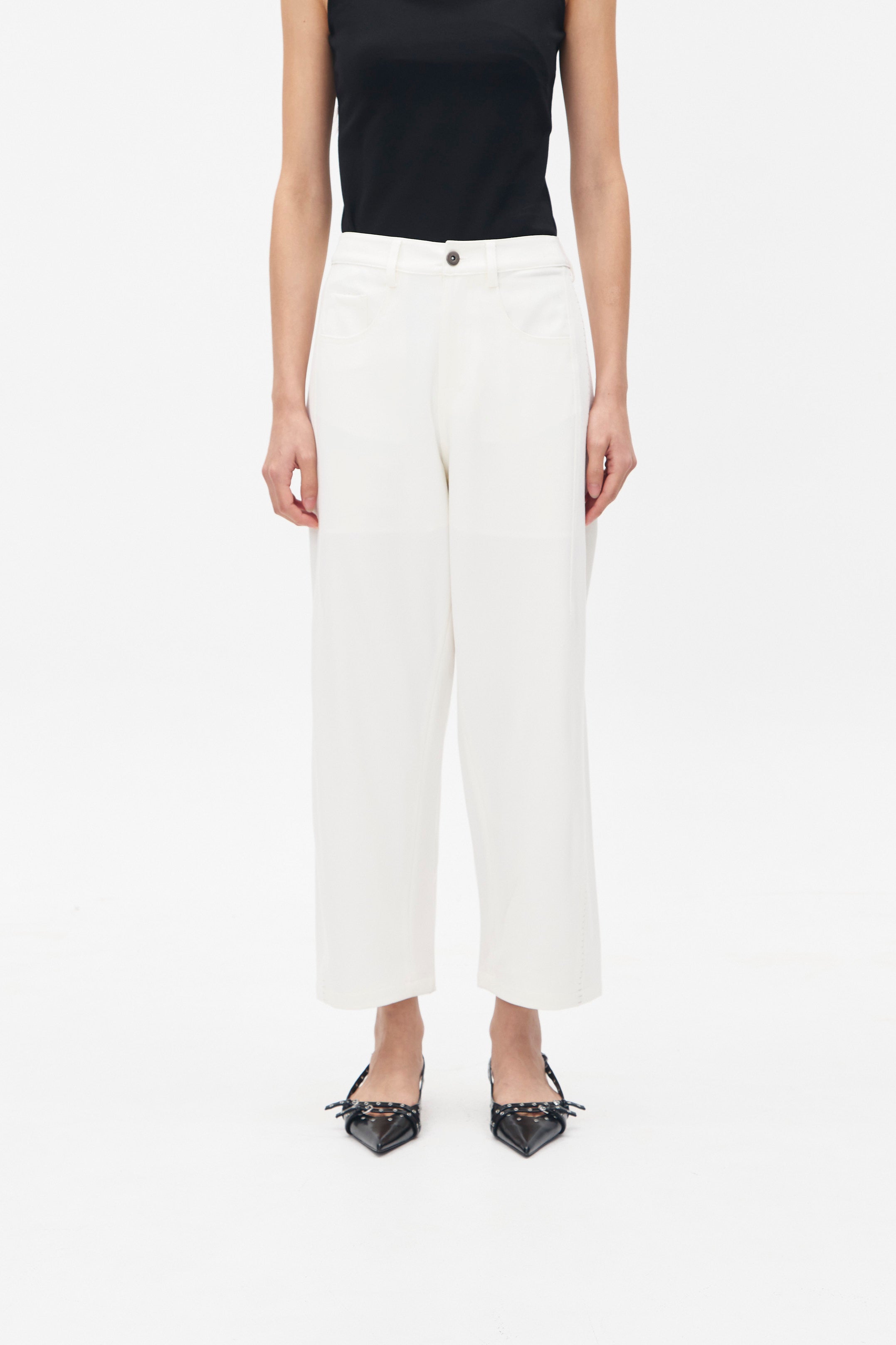 PERCIVAL PANTS WHITE