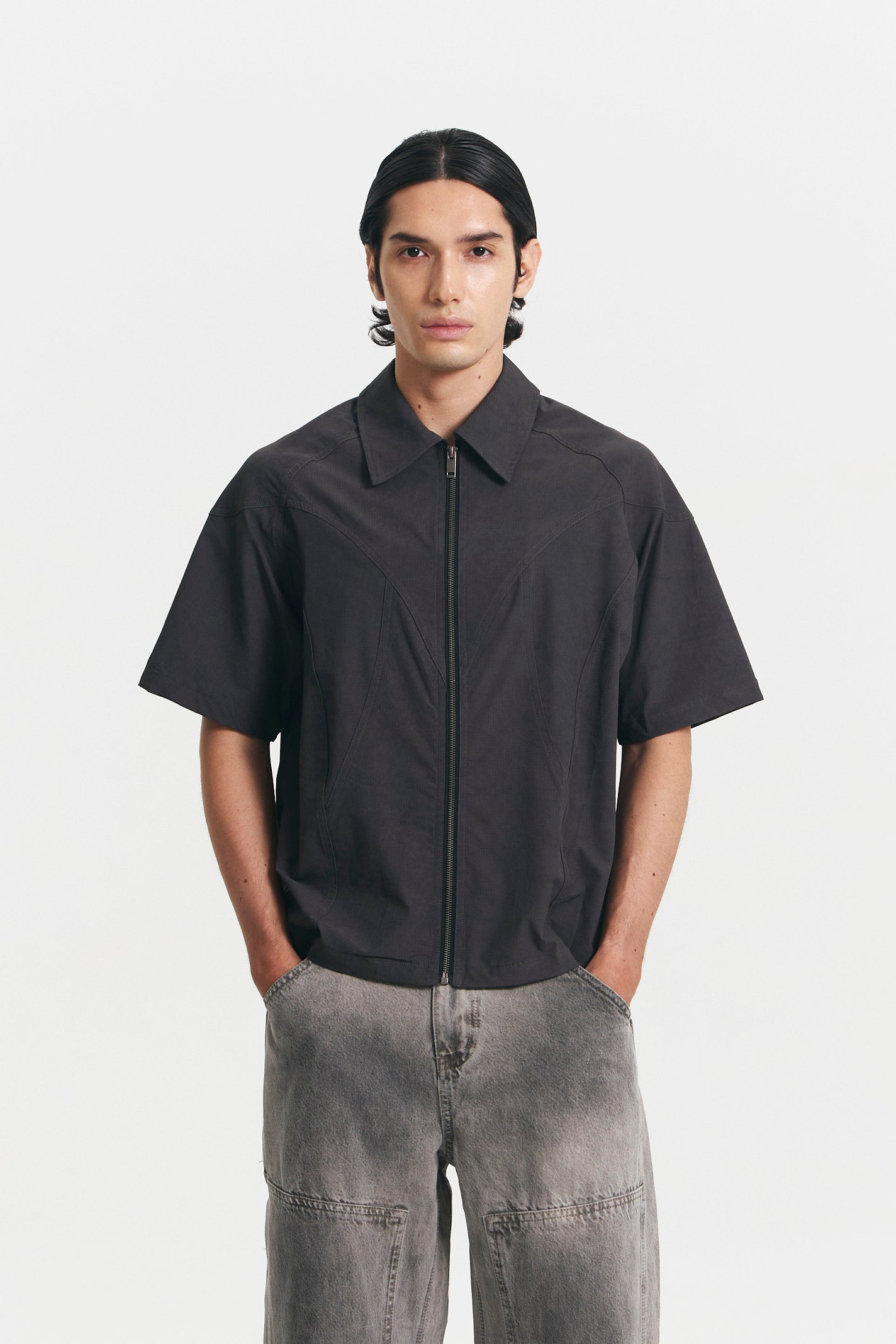 BELVEDERE TOP DARK GREY