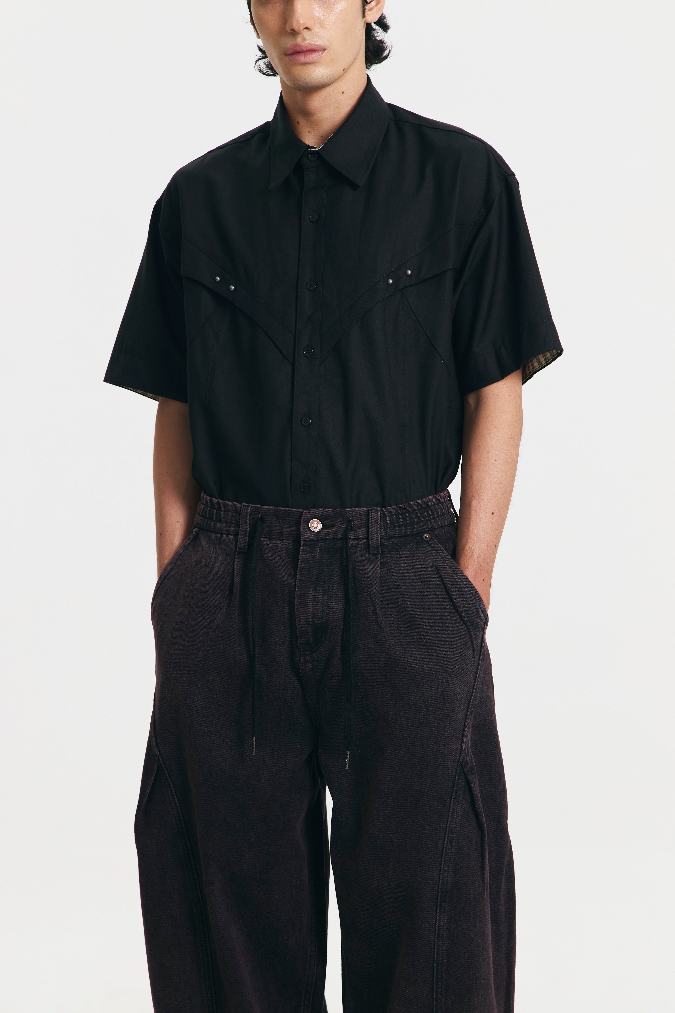 VERSAILES JEANS PLUM