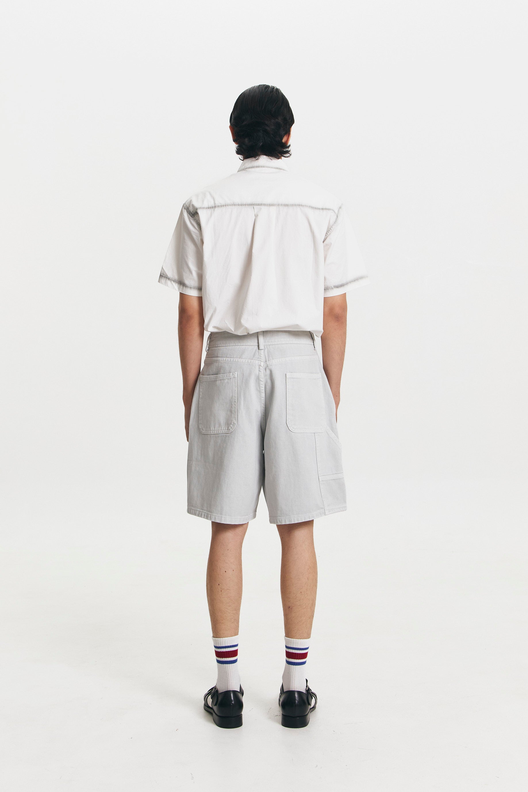 HOFGARTEN SHORTS LIGHT GREY