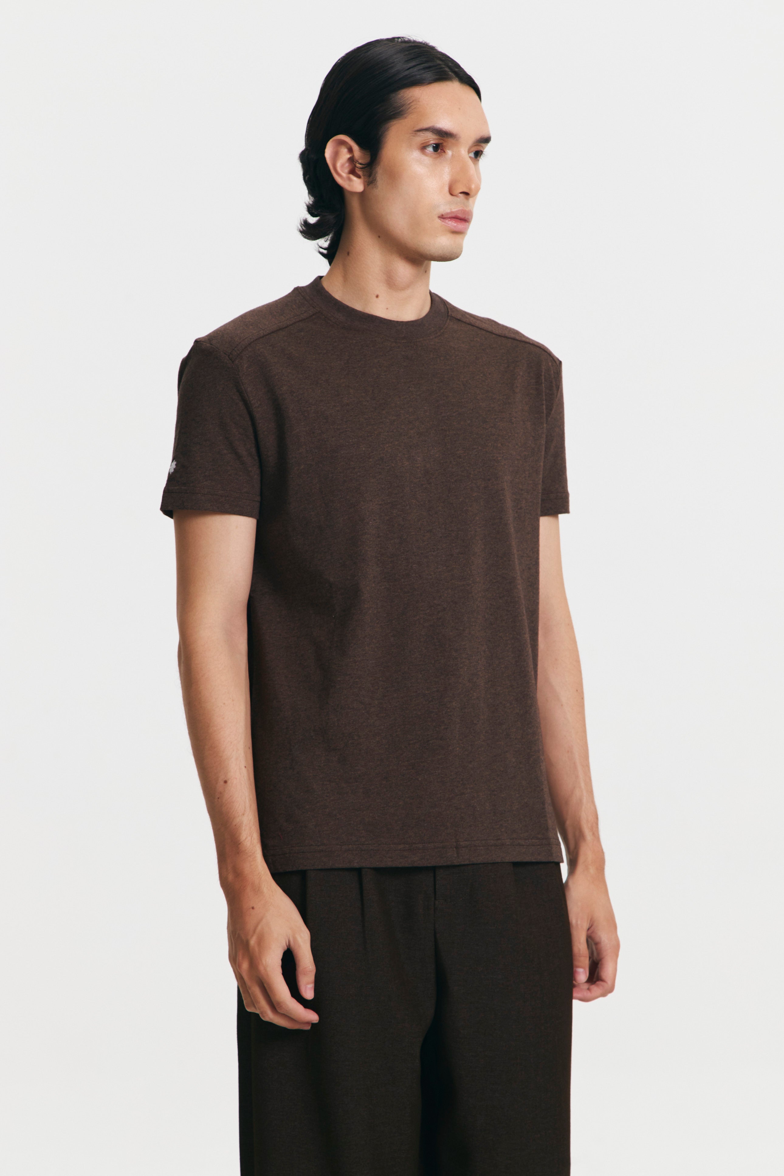 ROTA T-SHIRT BROWN
