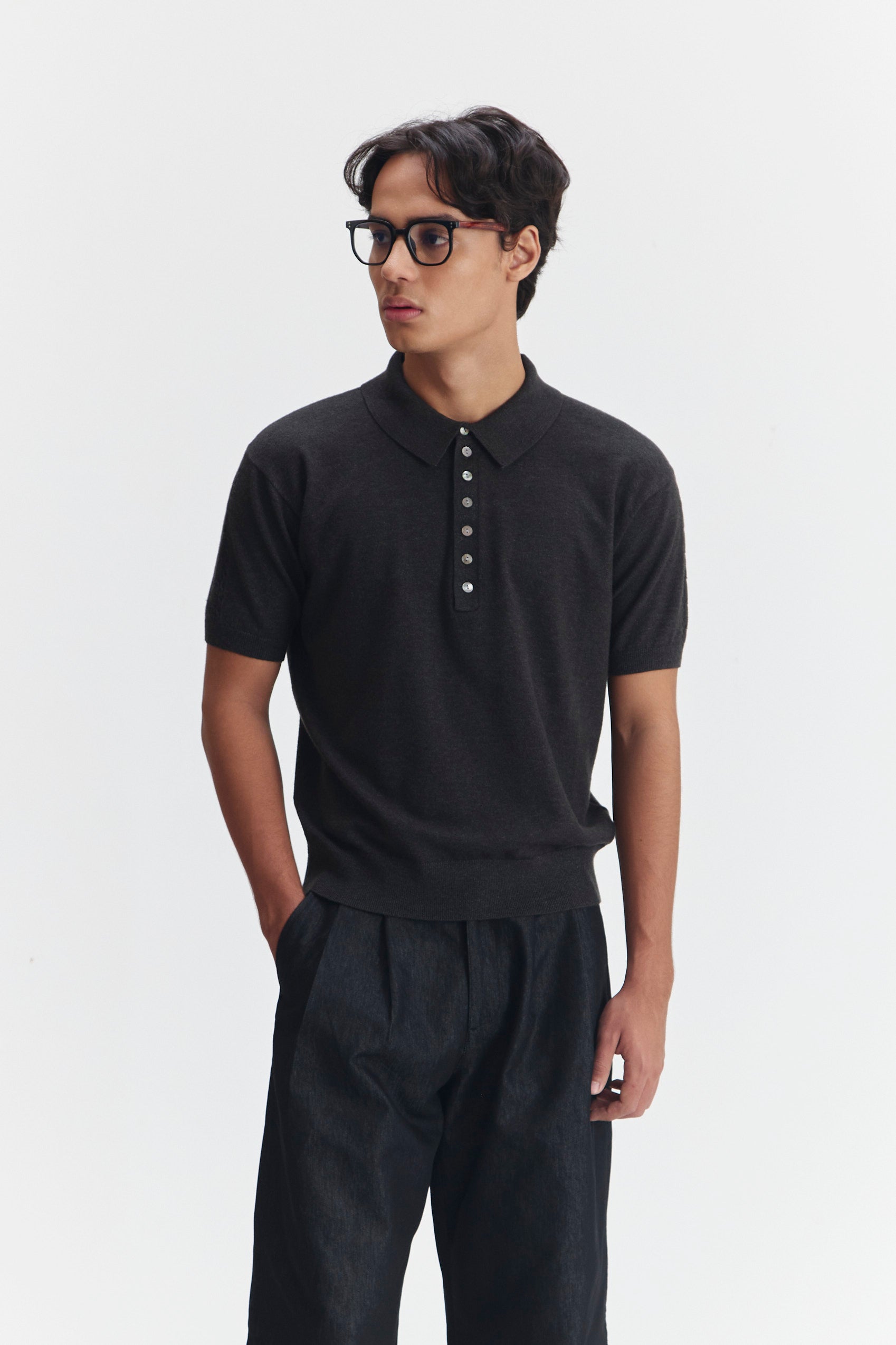 CARRERA POLO DARK GREY