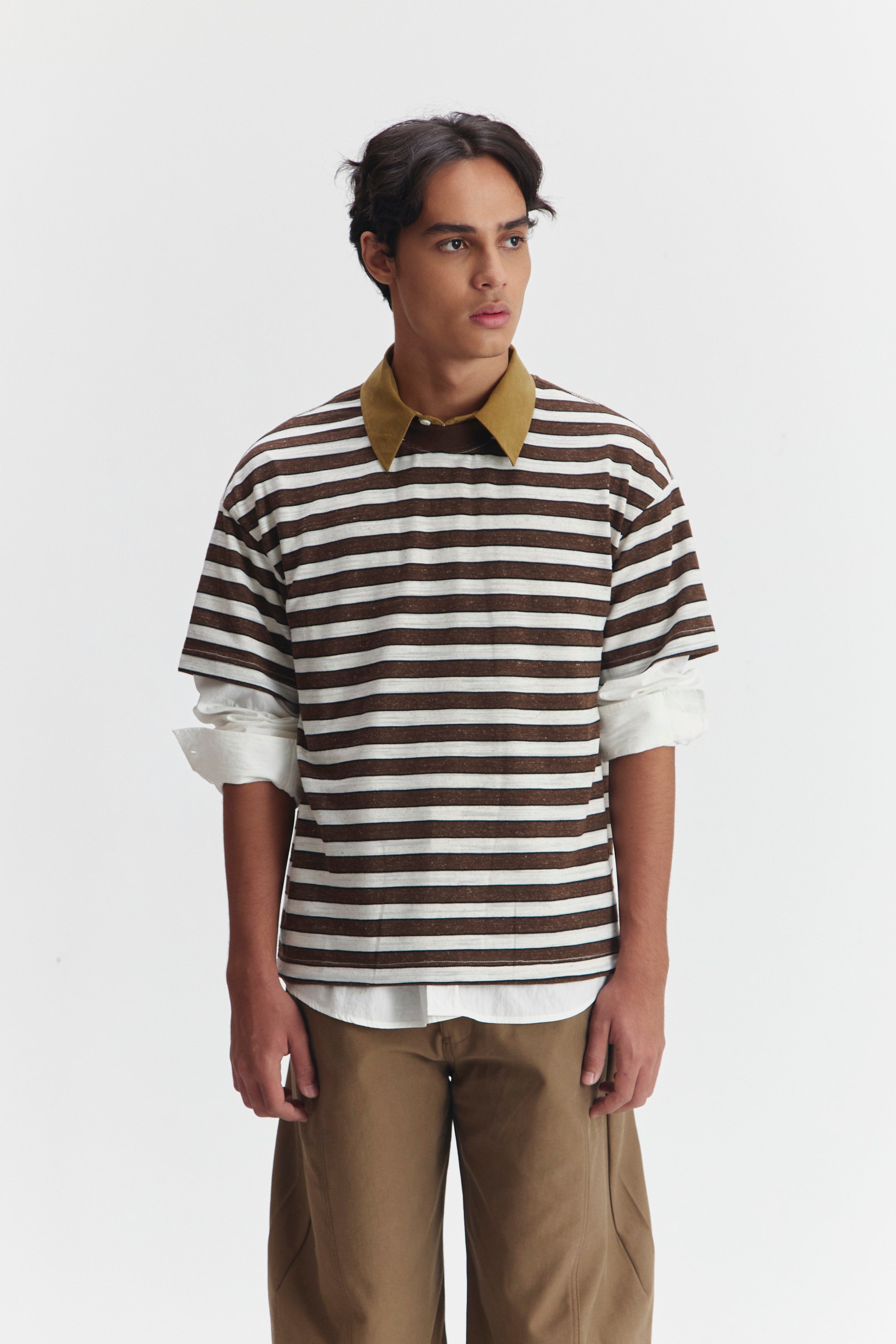 VANERN T-SHIRT BROWN