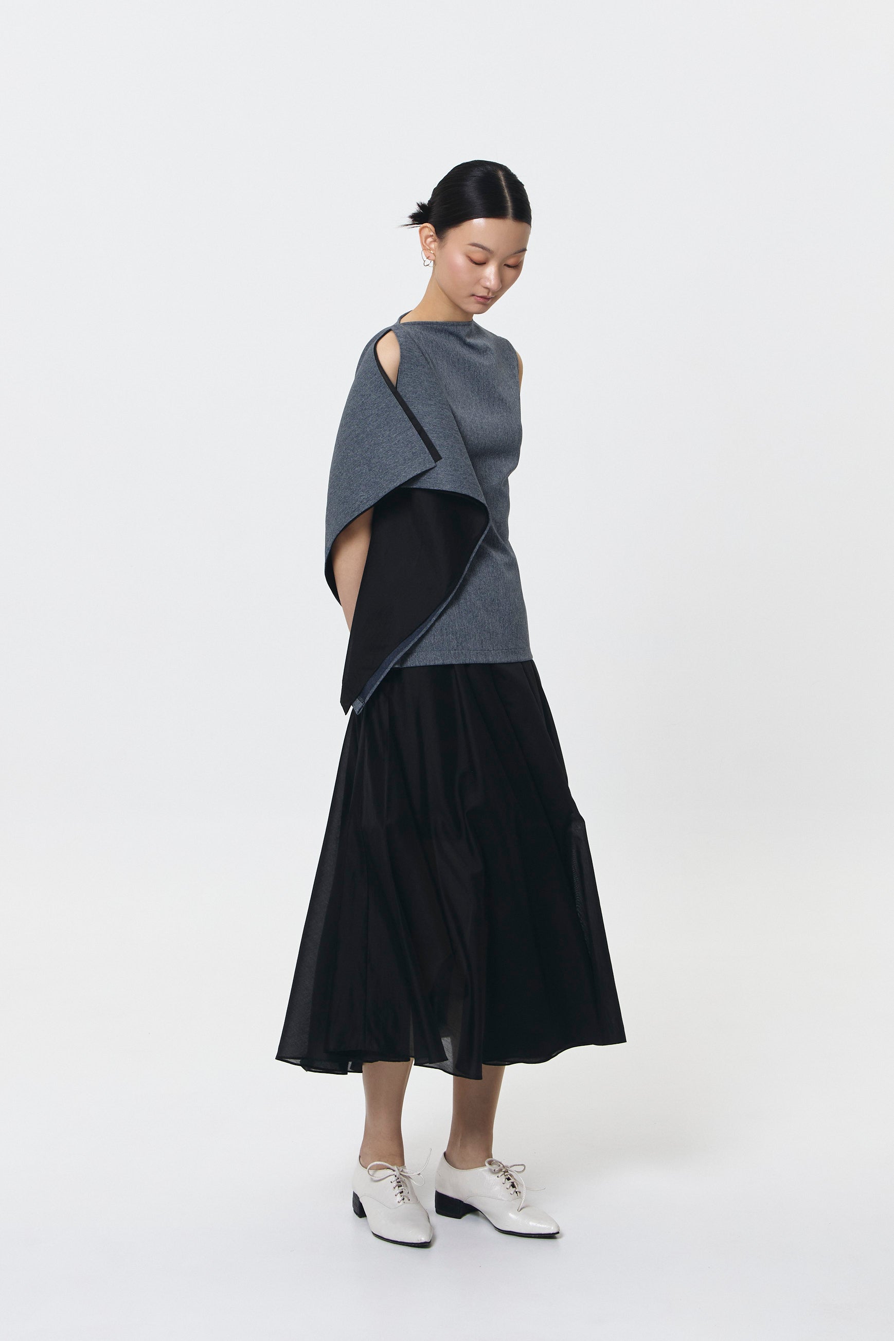 PRIESTLY TOP DENIM