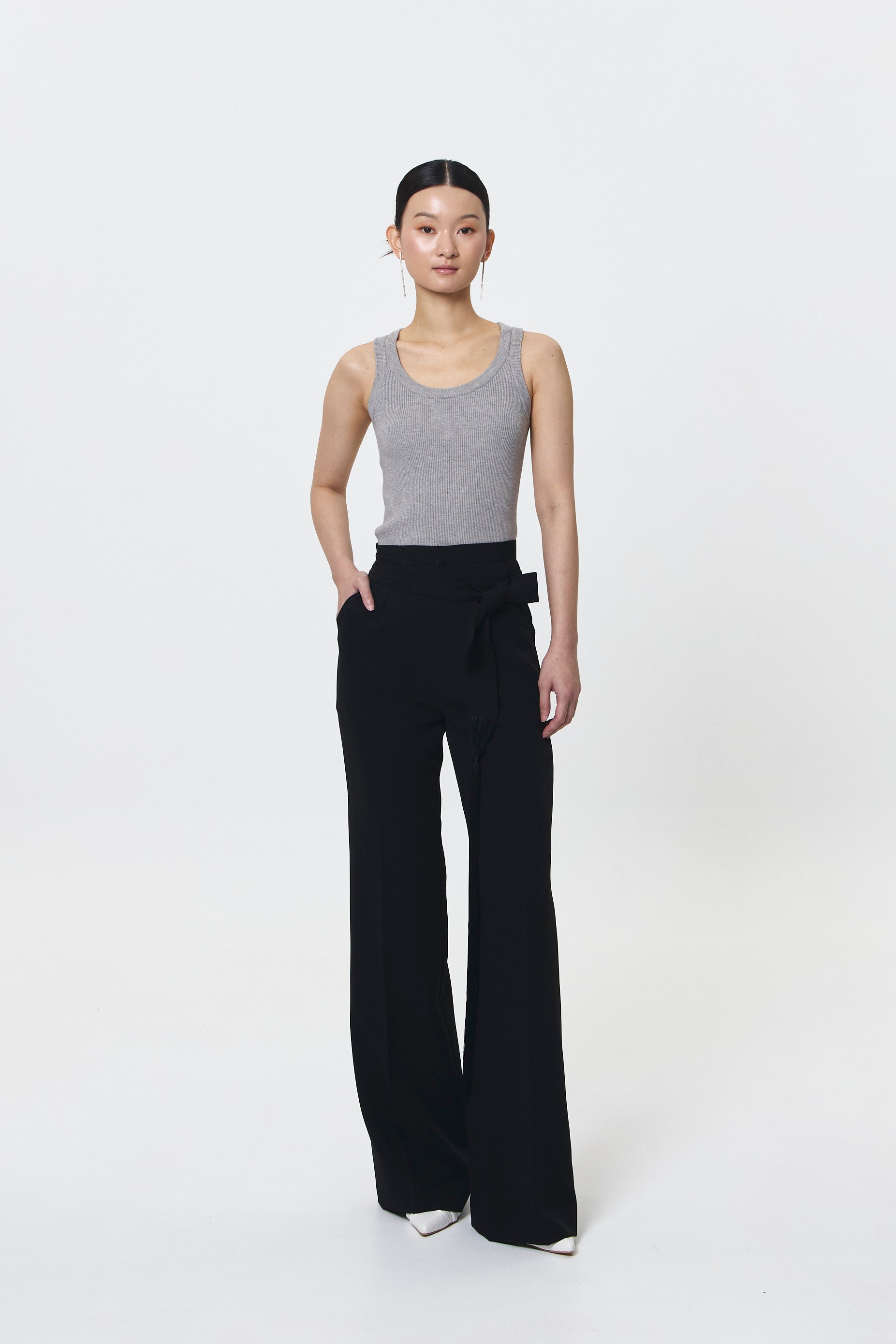 HUGO FRINGE BLACK