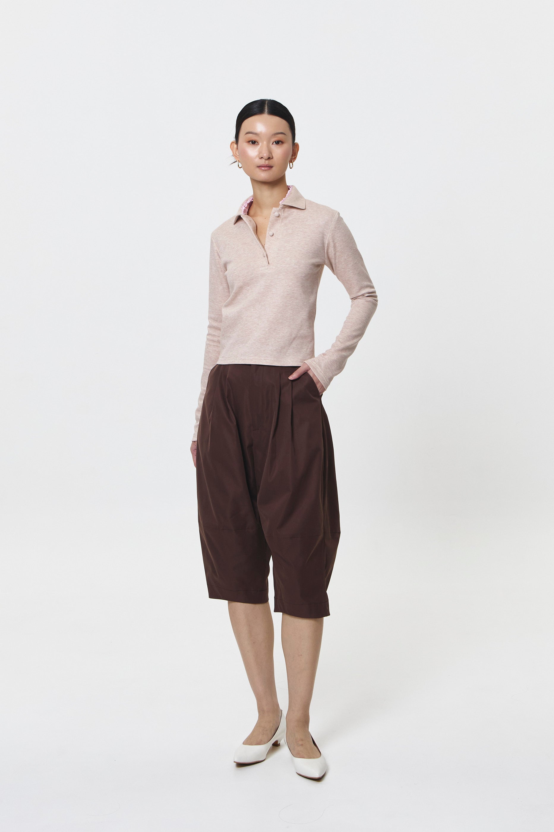 EMILY POLO BEIGE