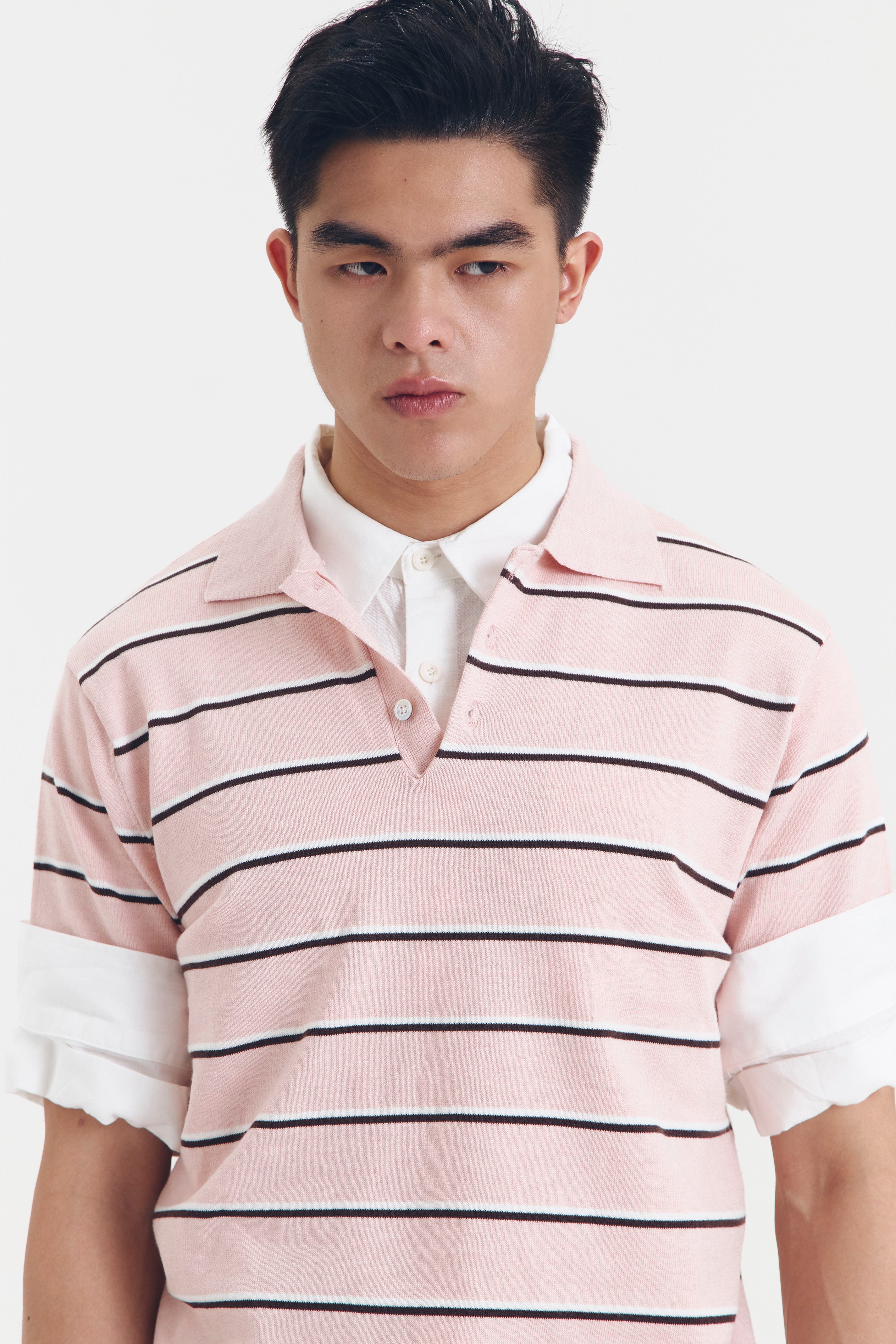 FIJI POLO MERAH MUDA