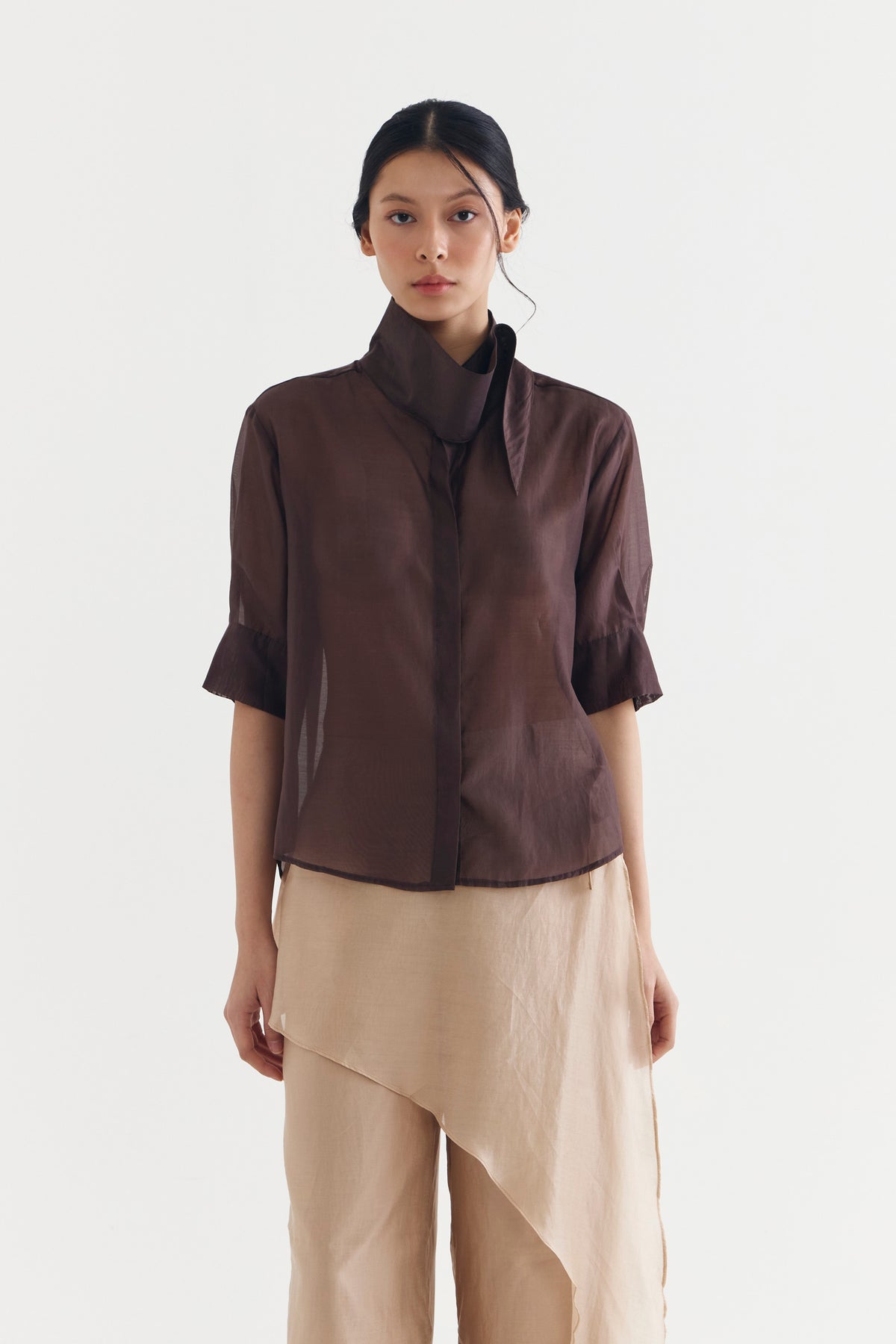 LUMIA TOP BROWN