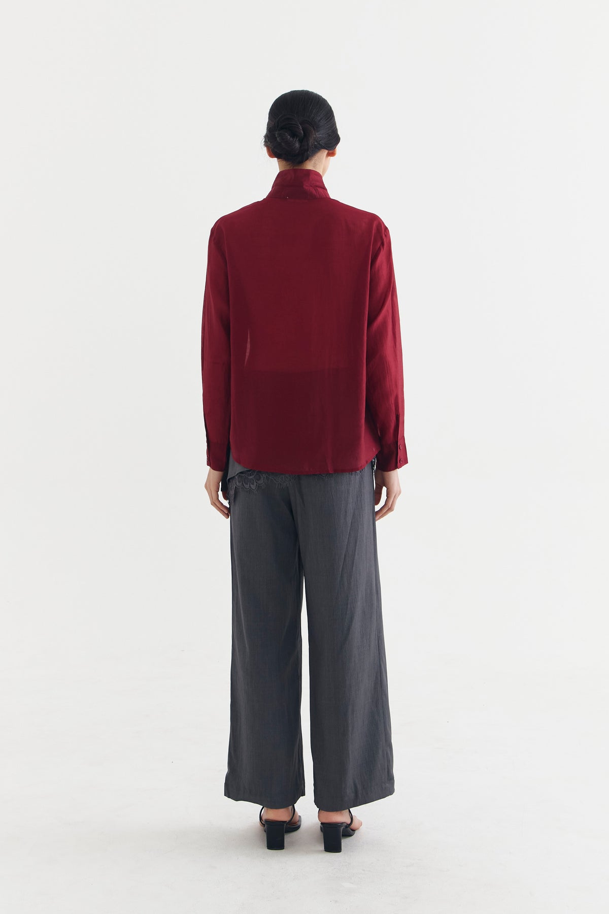 CHERIE SHIRT MAROON