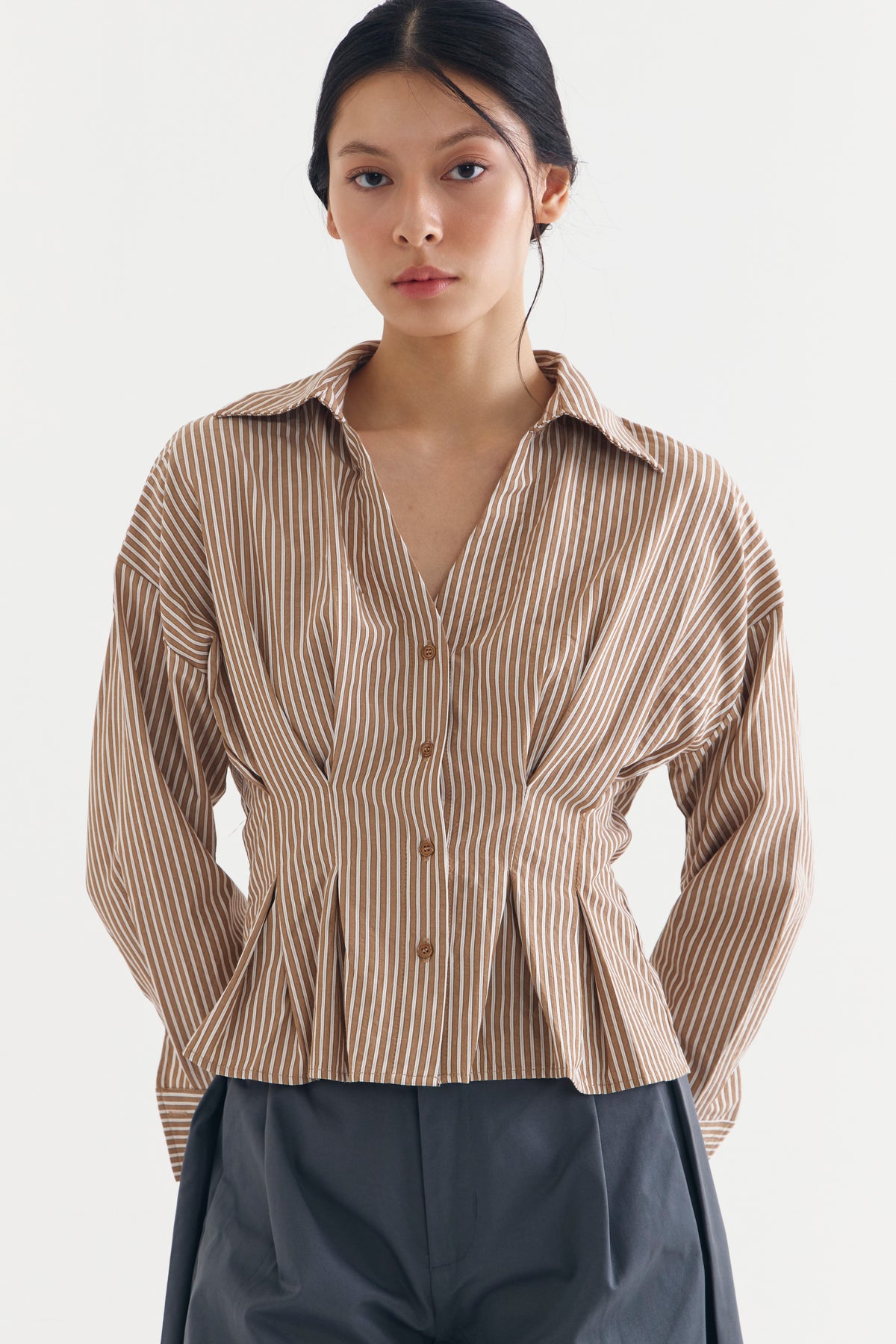LIOR SHIRT BROWN