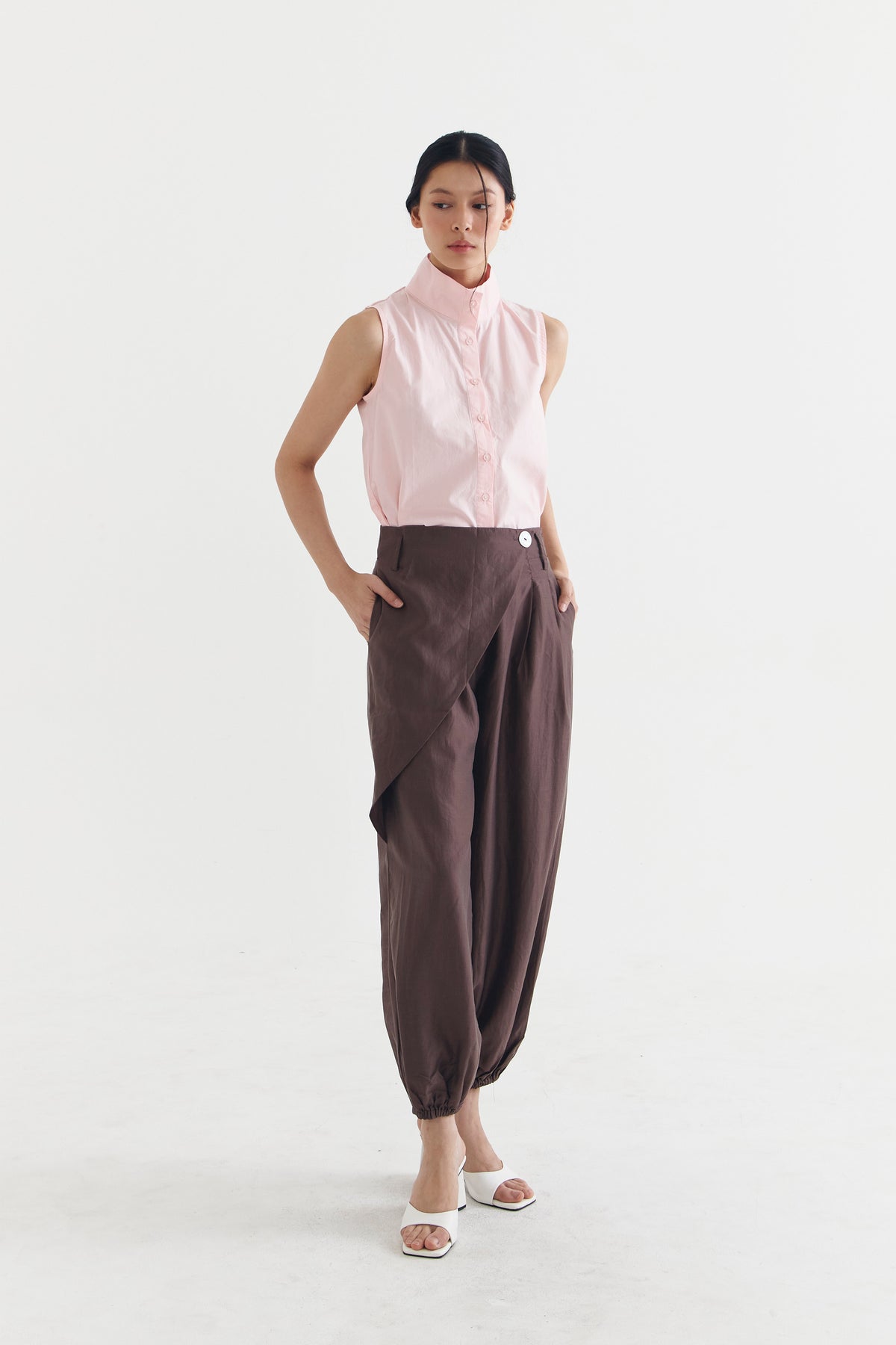 LOONA PANTS BROWN