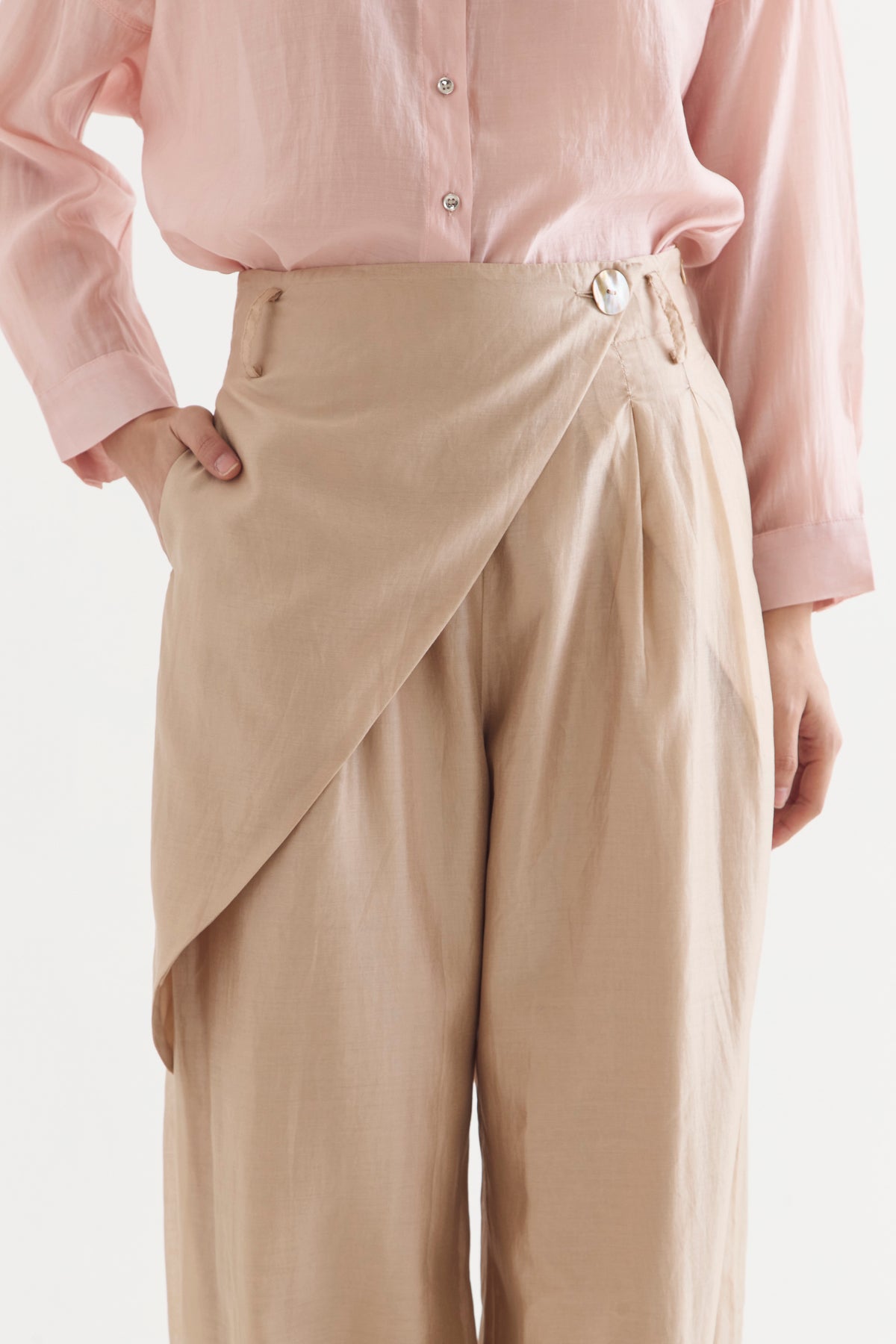 LOONA PANTS BEIGE