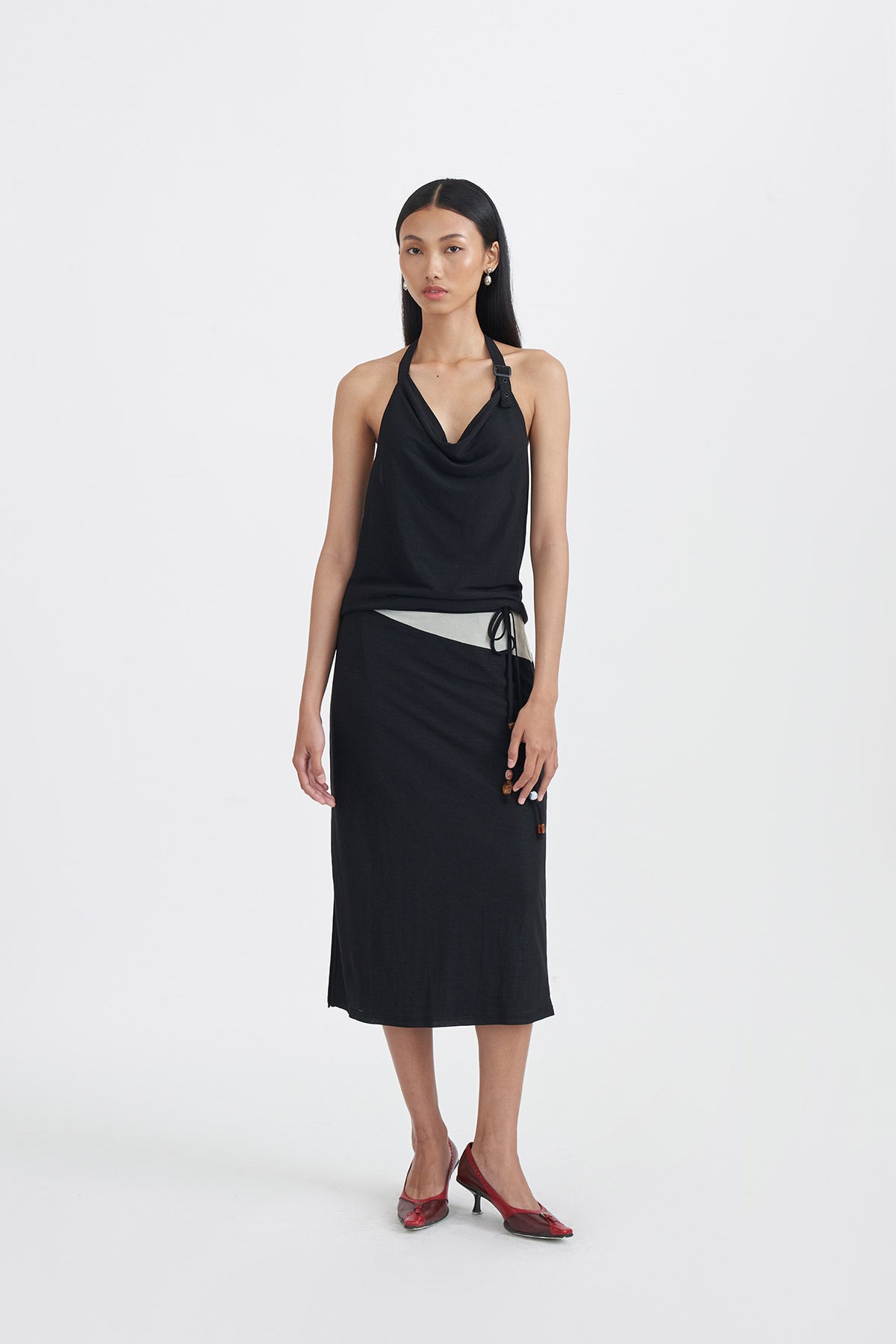 HIRAETH TOP BLACK