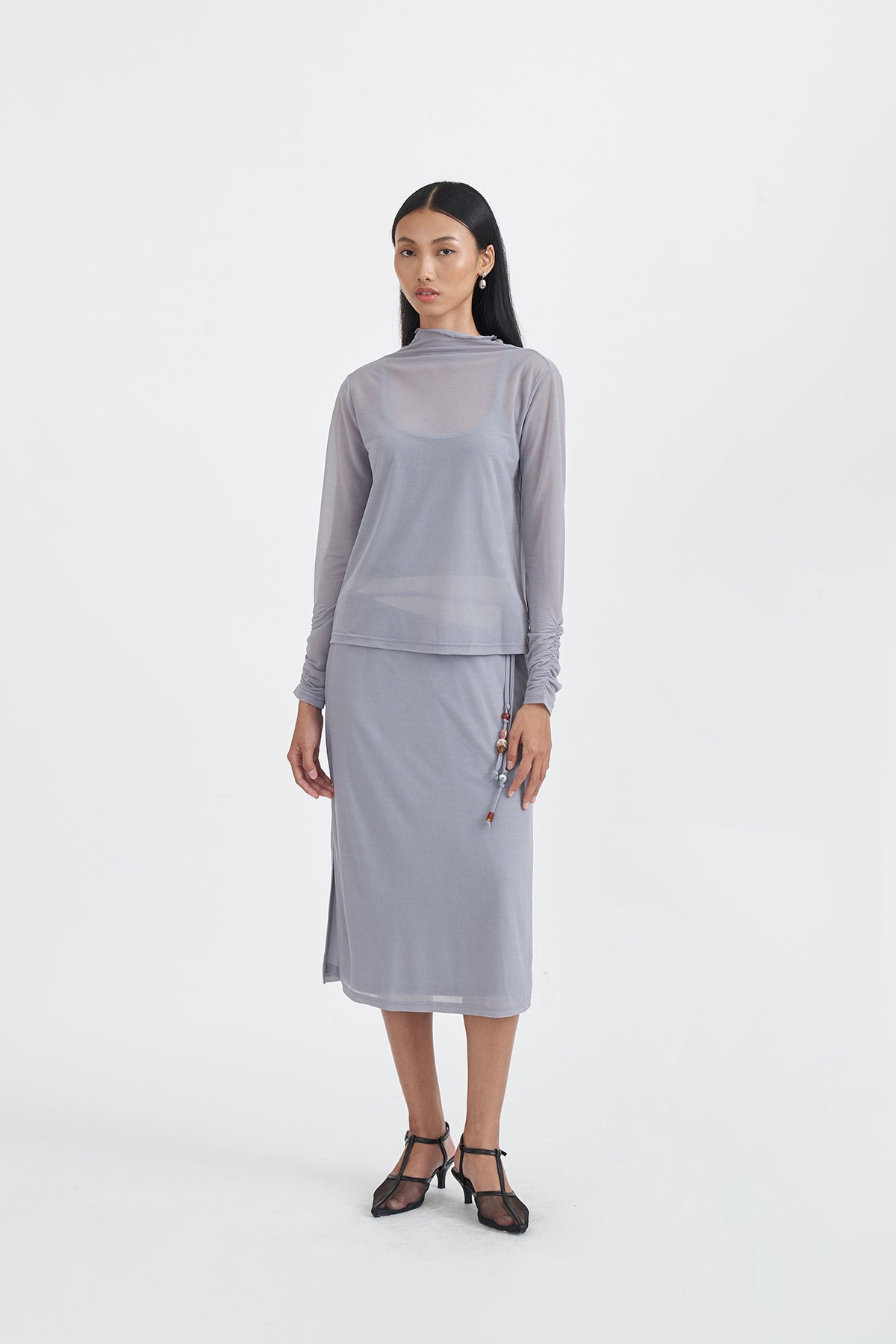 REWIND TOP GREY