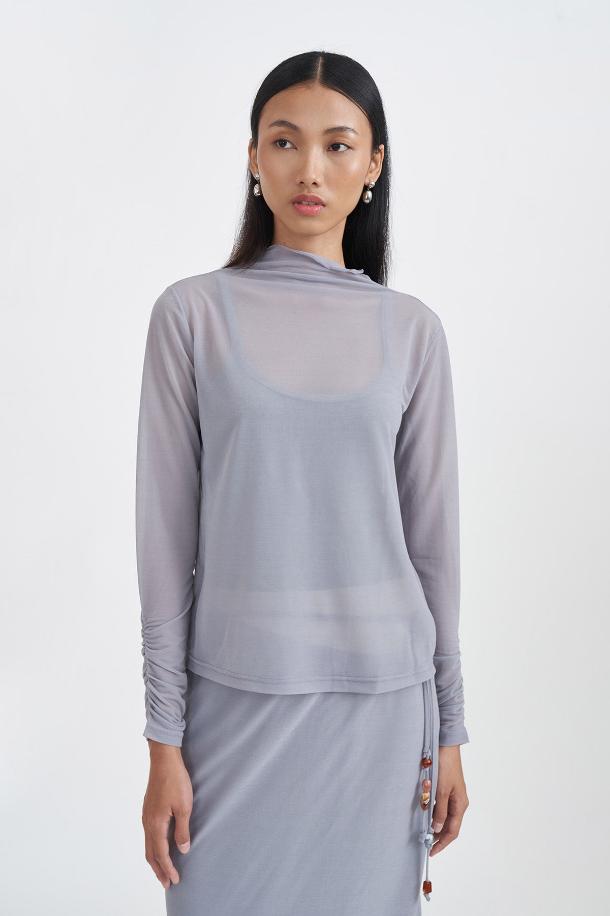 REWIND TOP GREY
