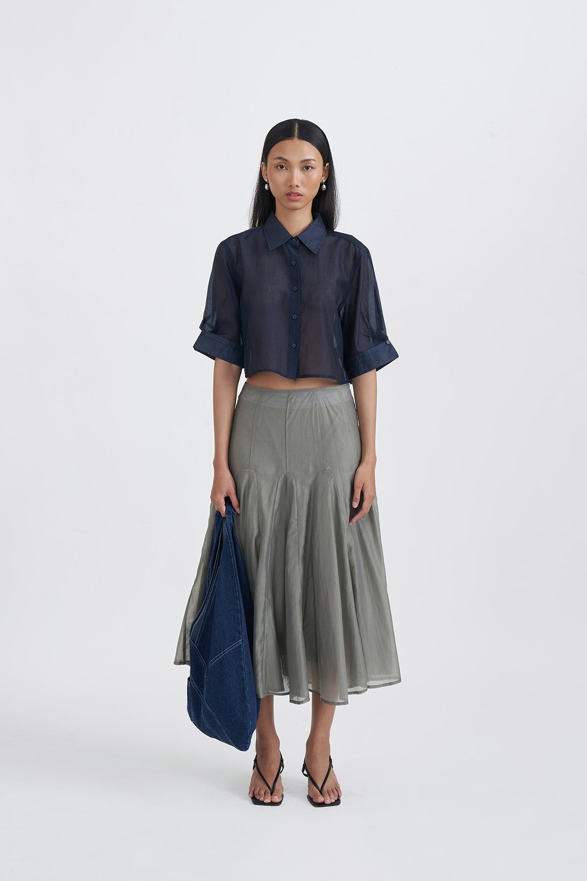 HAZE SKIRT GREY