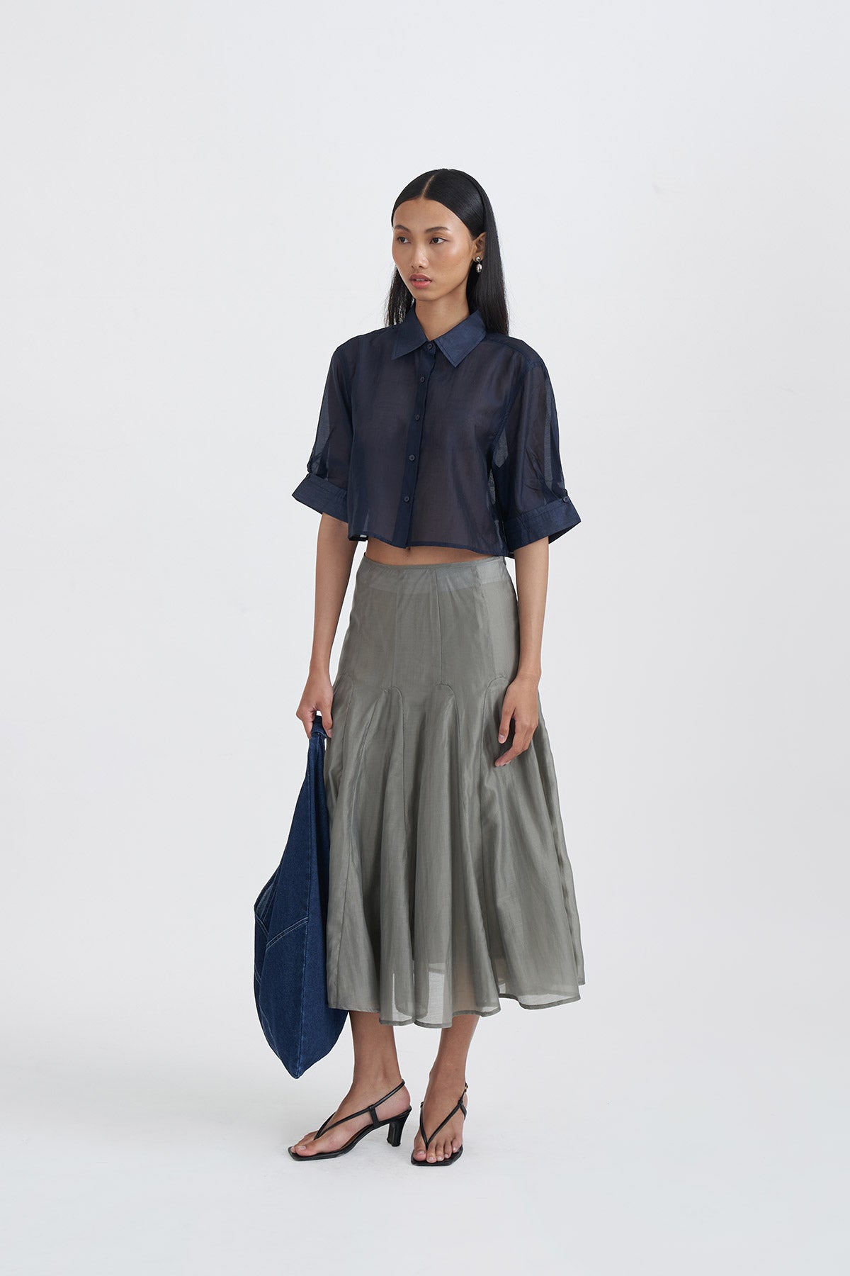 HAZE SKIRT GREY