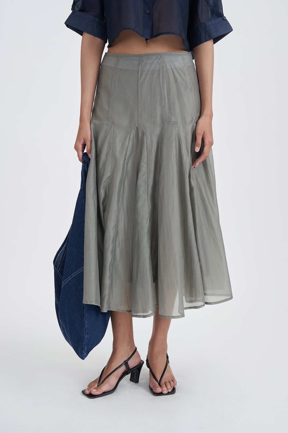 HAZE SKIRT GREY