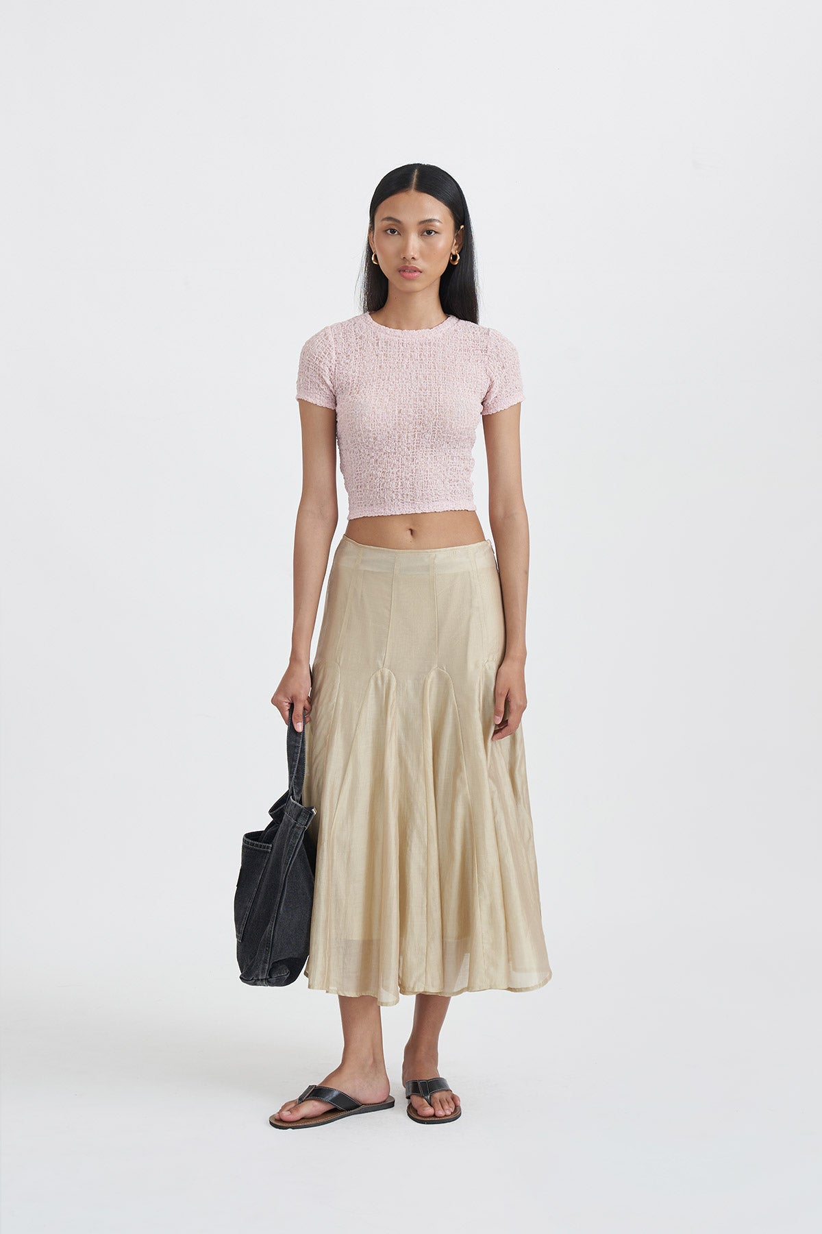 HAZE SKIRT BEIGE
