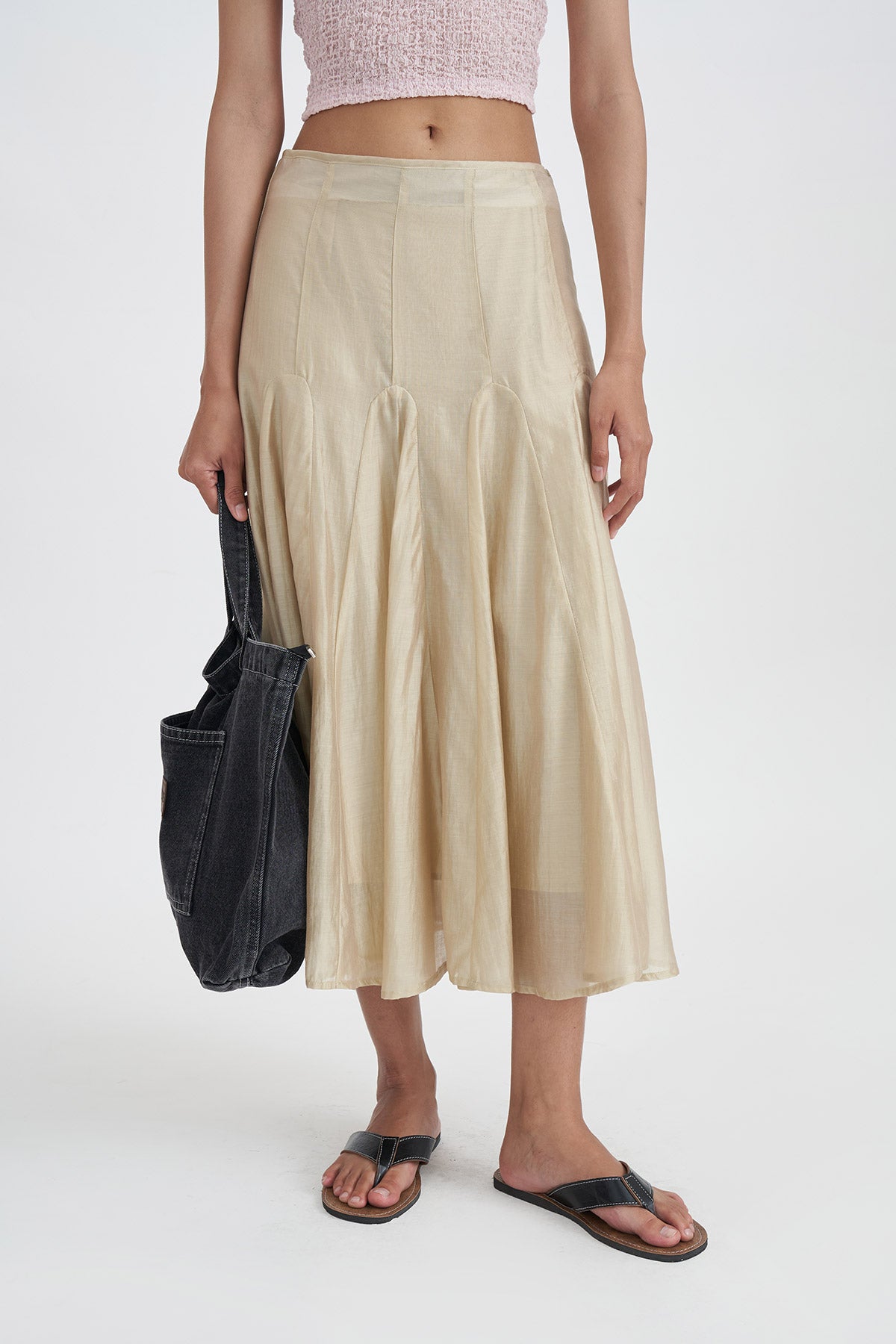 HAZE SKIRT BEIGE