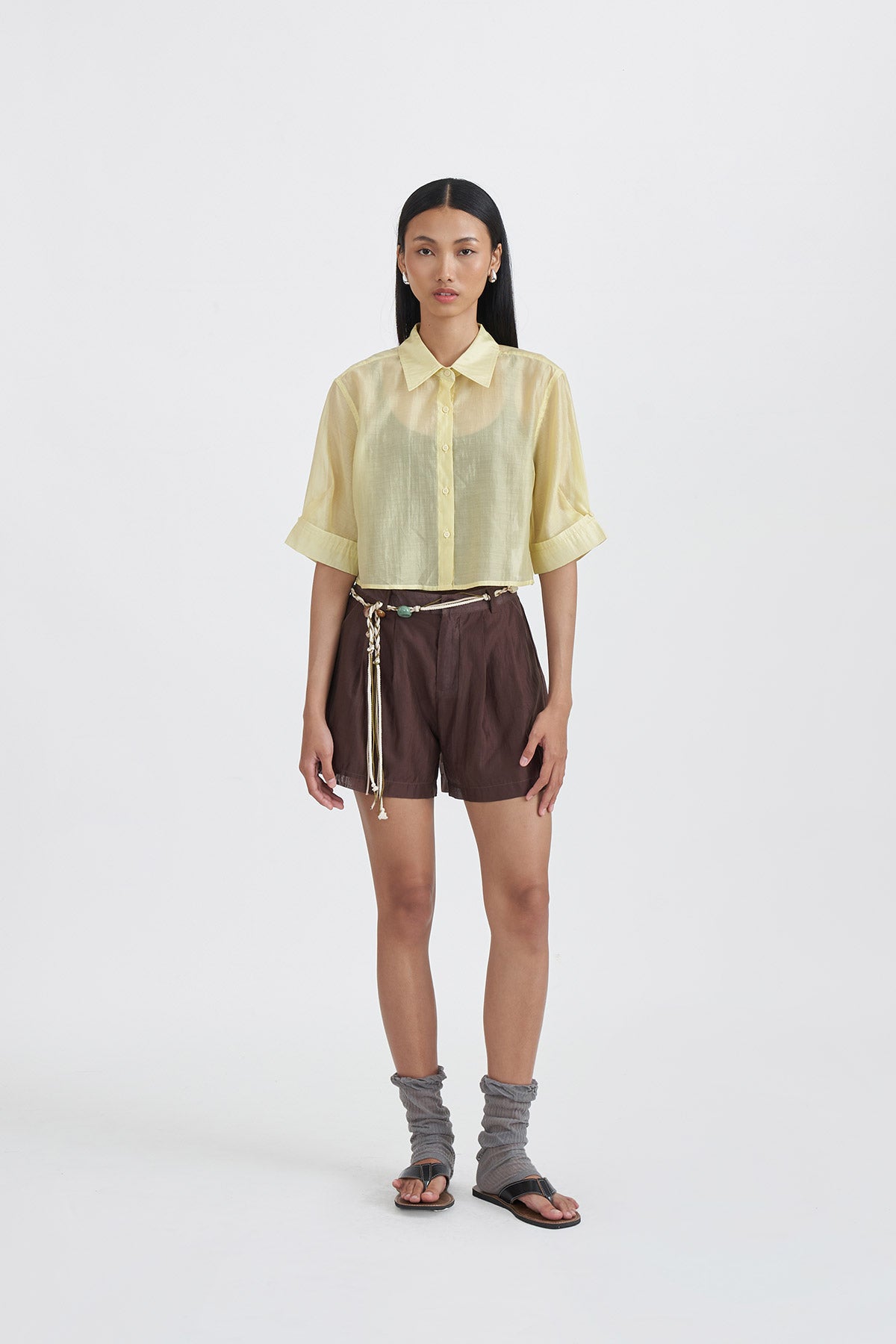 AURA PANTS BROWN