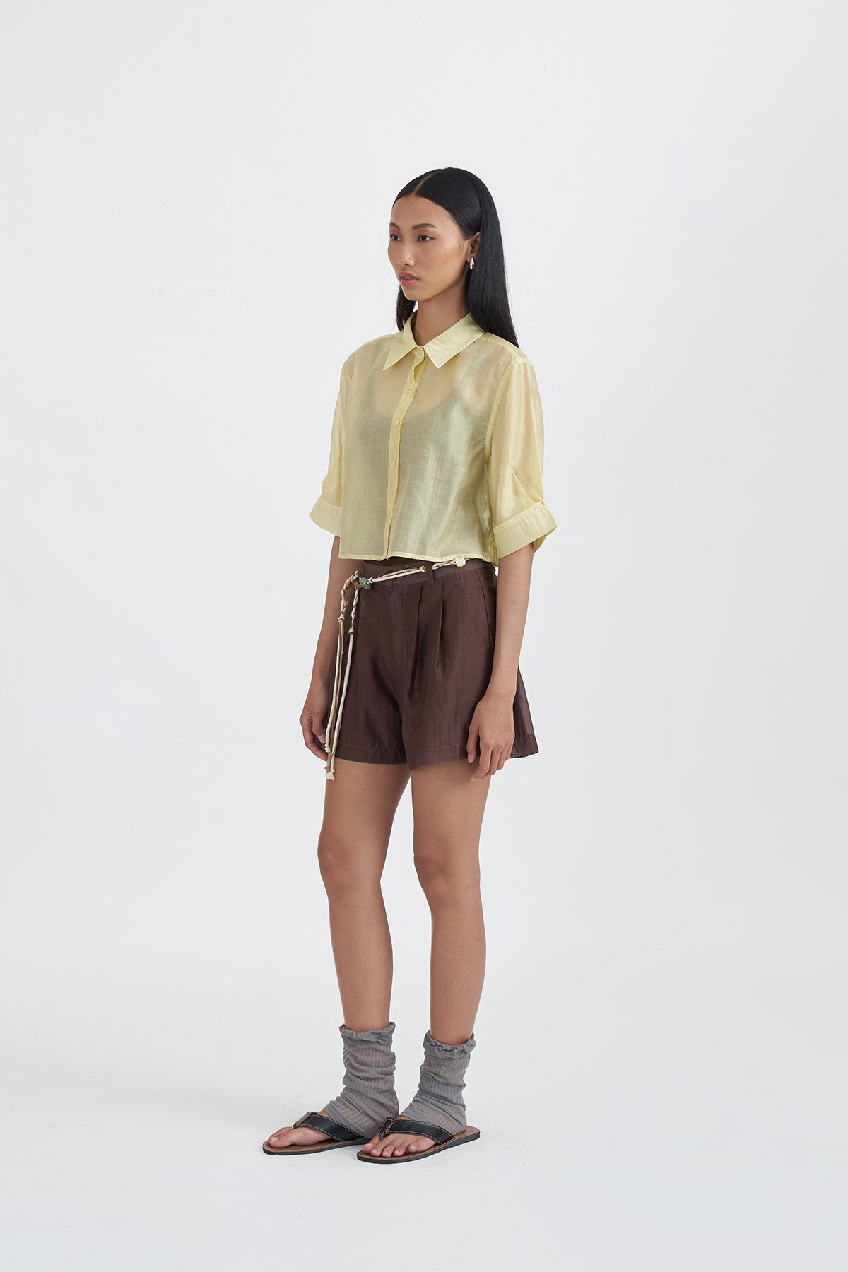 AURA PANTS BROWN