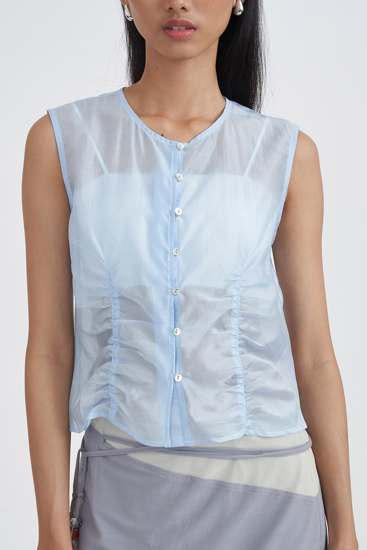 CHERISH TOP BLUE