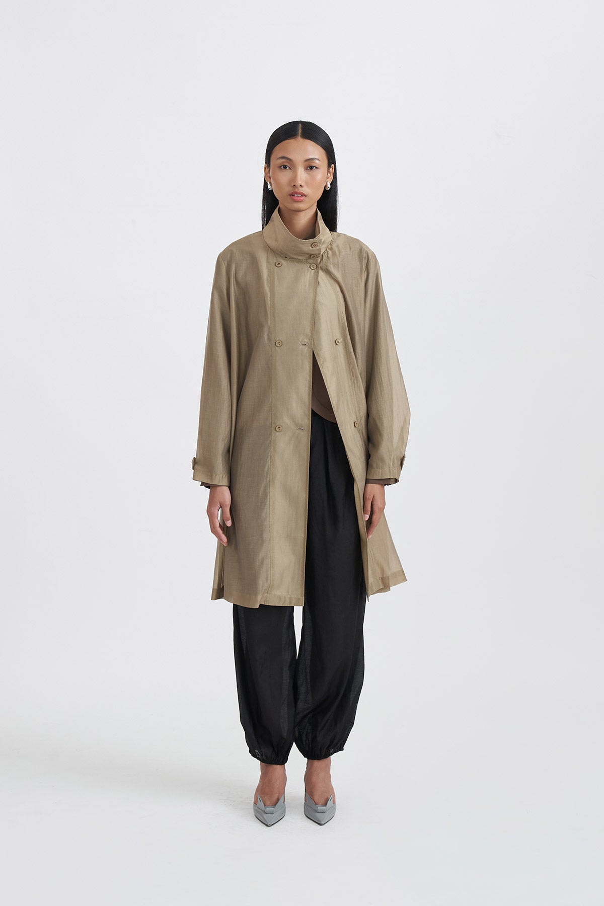 HARMONY COAT LIGHT BROWN