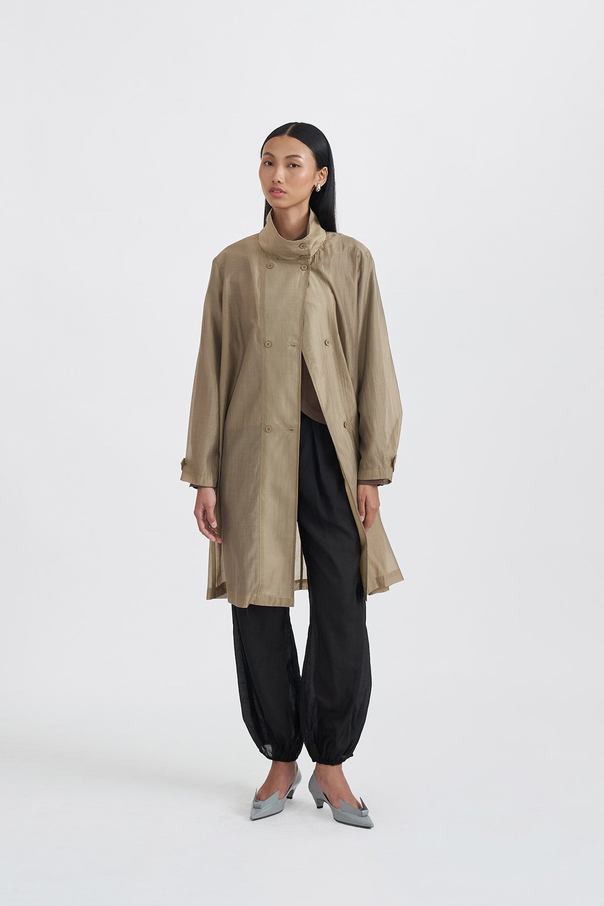 HARMONY COAT LIGHT BROWN