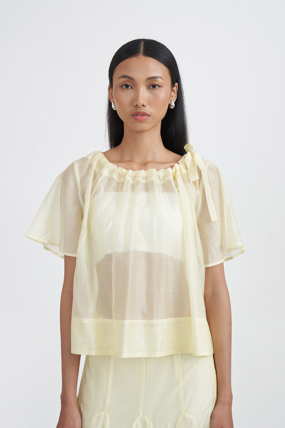 HEIRLOOM TOP YELLOW