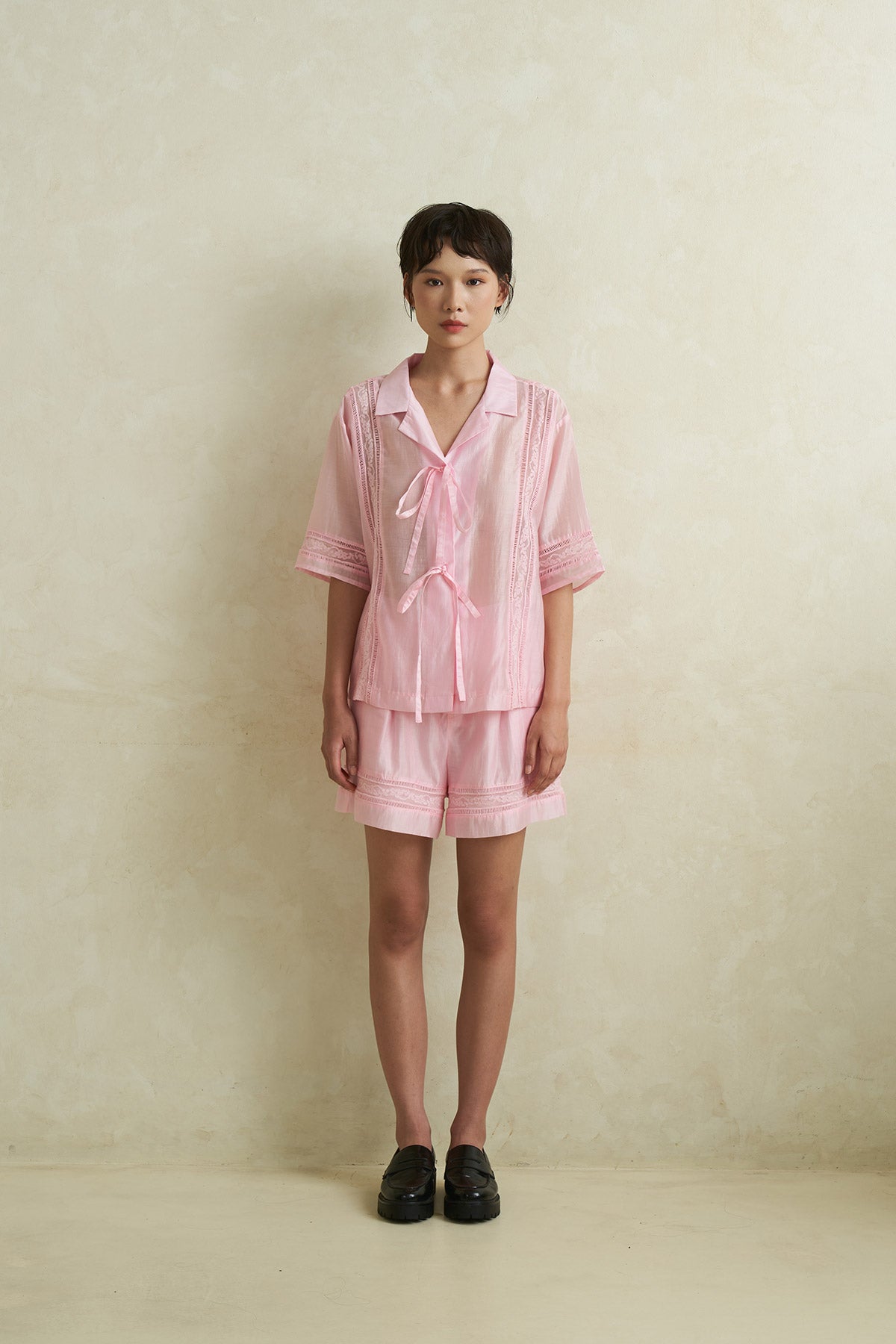 GLISTEN TOP PINK